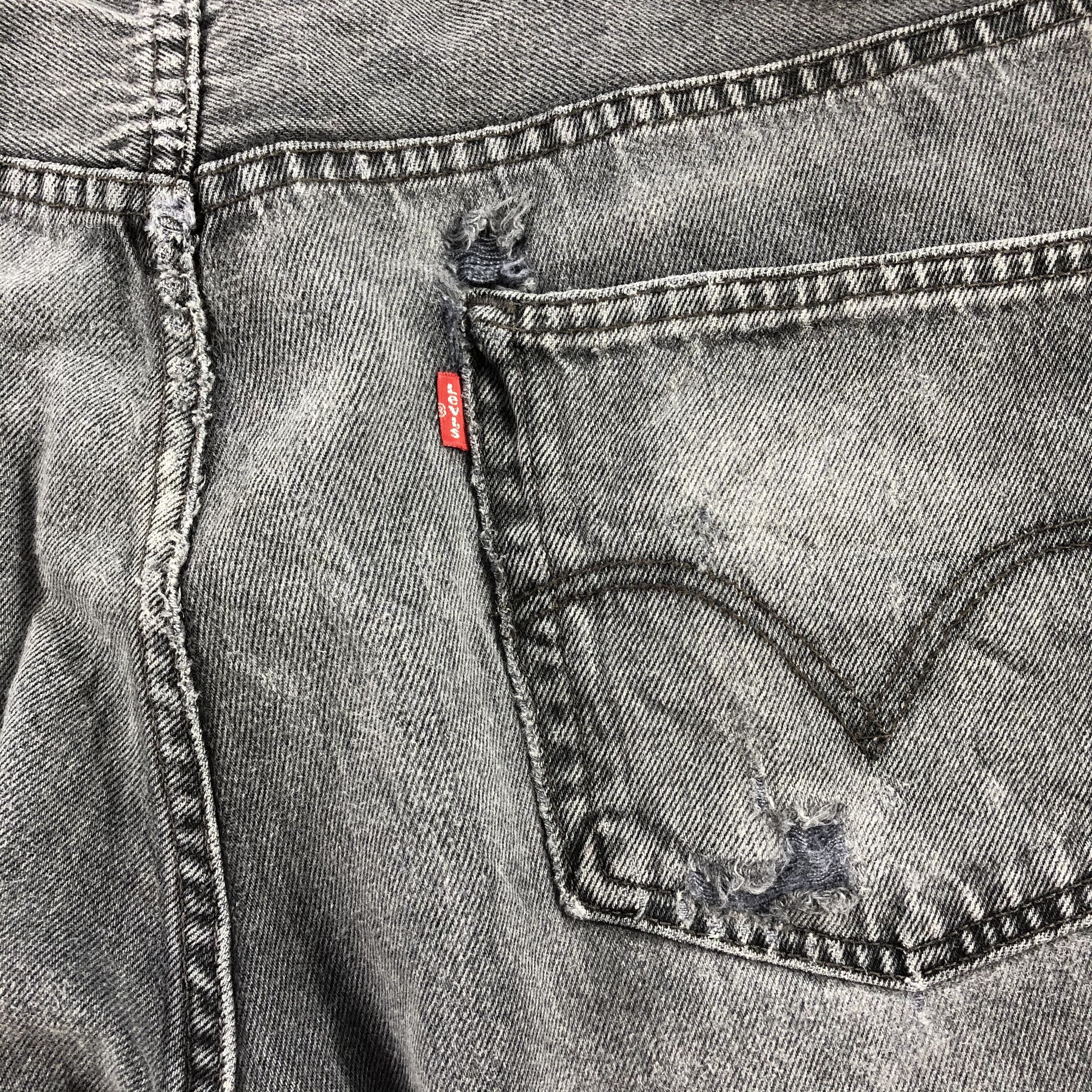 Levi's × Vintage 90s Vintage Levis 501 Painter Jeans-JM2314 Size US 37 - 6 Thumbnail