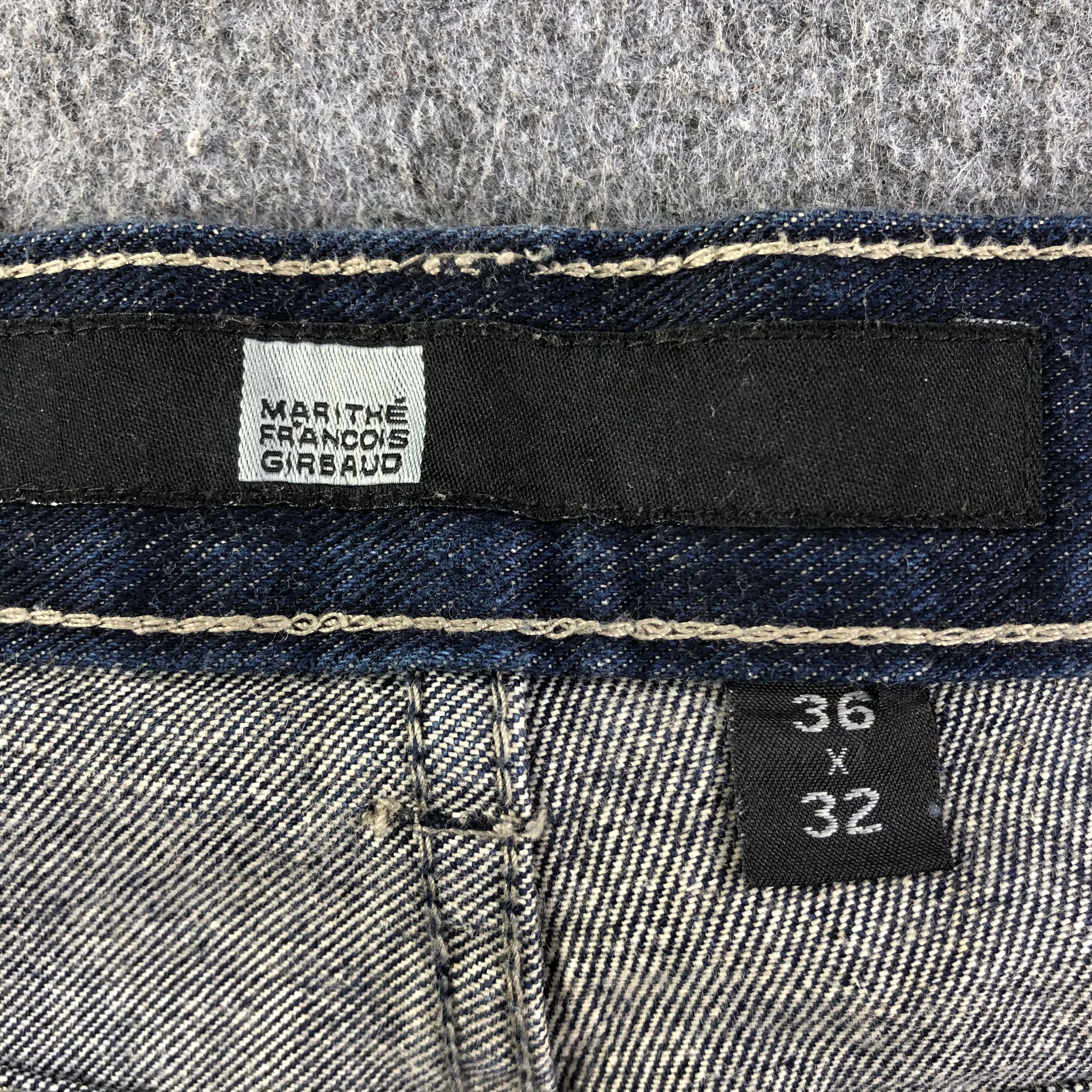 Japanese Brand Marithe Francois Girbaud Jeans Cropped Denim -J2694 Size US 35 - 11 Thumbnail