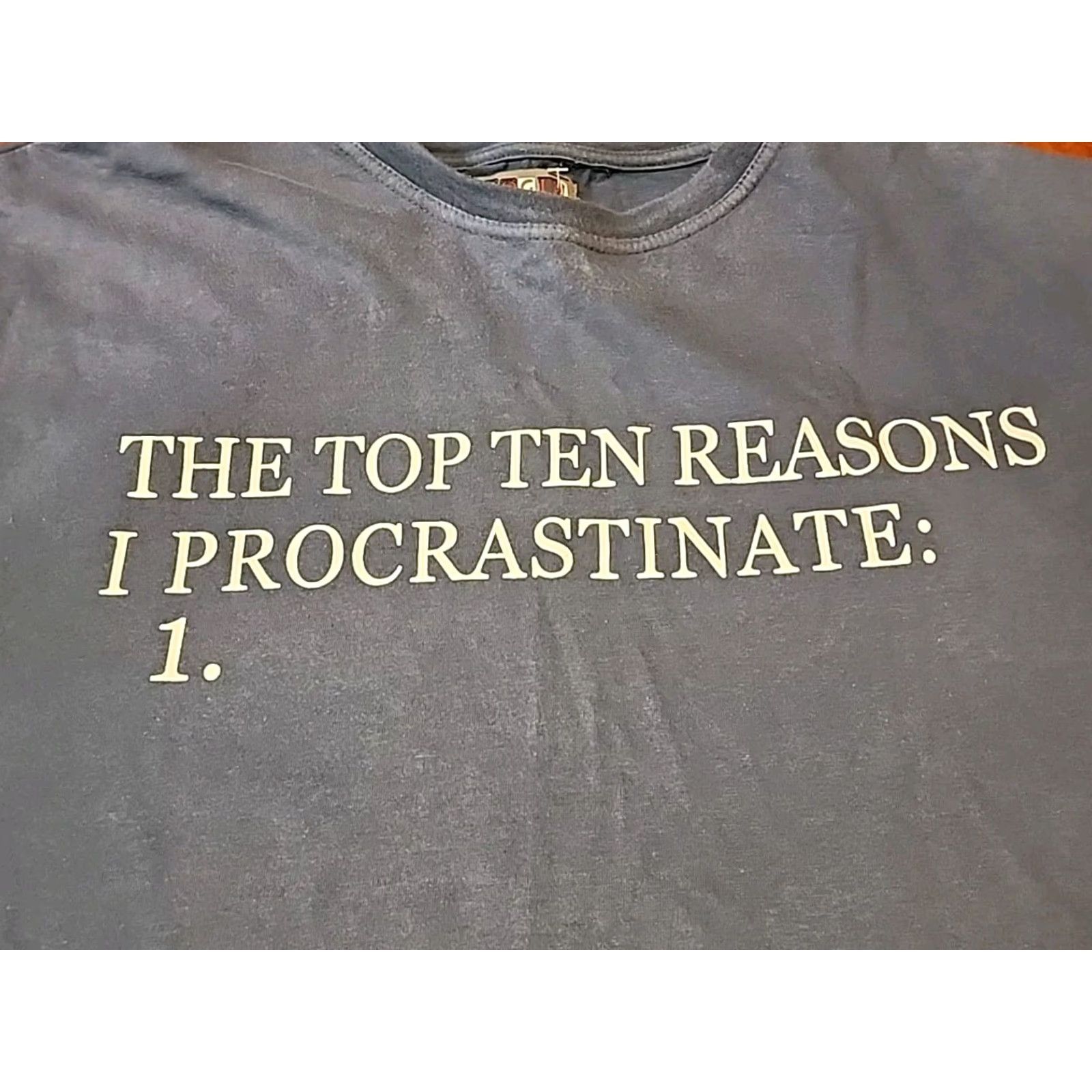 Vintage VINTAGE Mogul Procrastination Tee T-Shirt Size US XXL / EU 58 / 5 - 2 Thumbnail