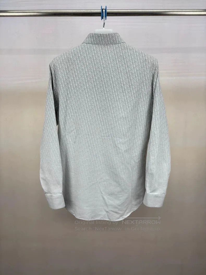 Dior Dior Gray White Gradient Print Shirt. Size US XXL / EU 58 / 5 - 2 Thumbnail