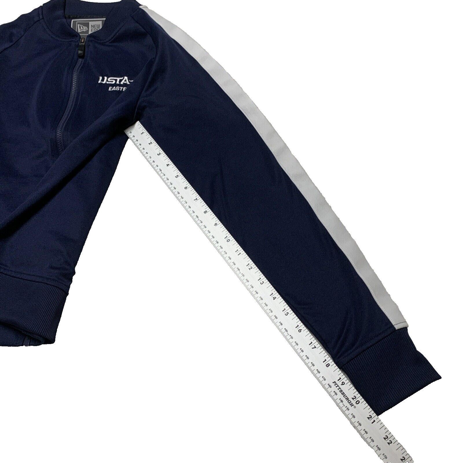 New Era New Era Men's XS Navy Blue Varsity Track Jacket Zip Size US XS / EU 42 / 0 - 4 Thumbnail
