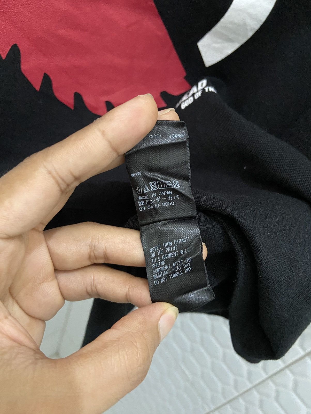 Undercover Undercover SS19 Dead Hermits Devil Tee Size US M / EU 48-50 / 2 - 7 Thumbnail