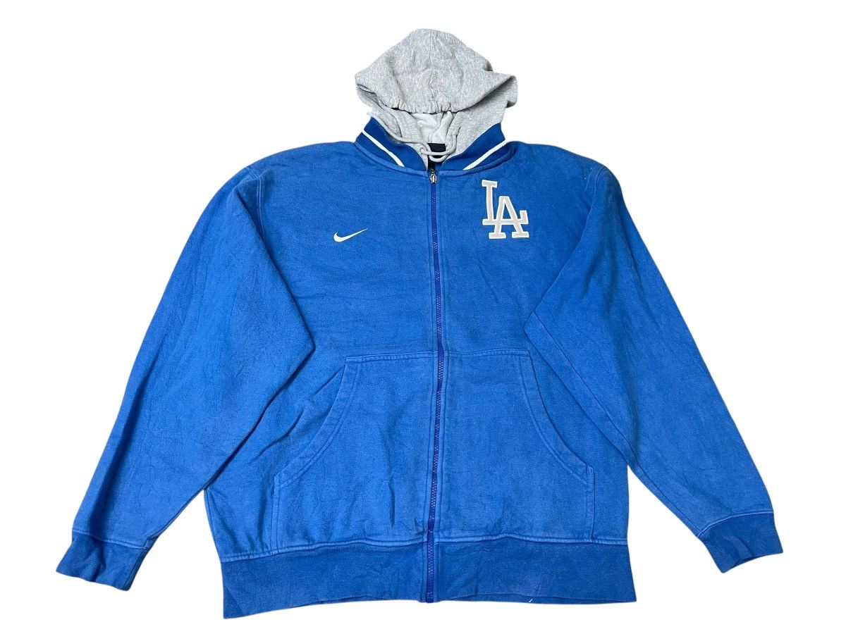 Nike Vintage Nike LA Dodgers Hoodie Streetwear Size US M / EU 48-50 / 2 - 1 Thumbnail