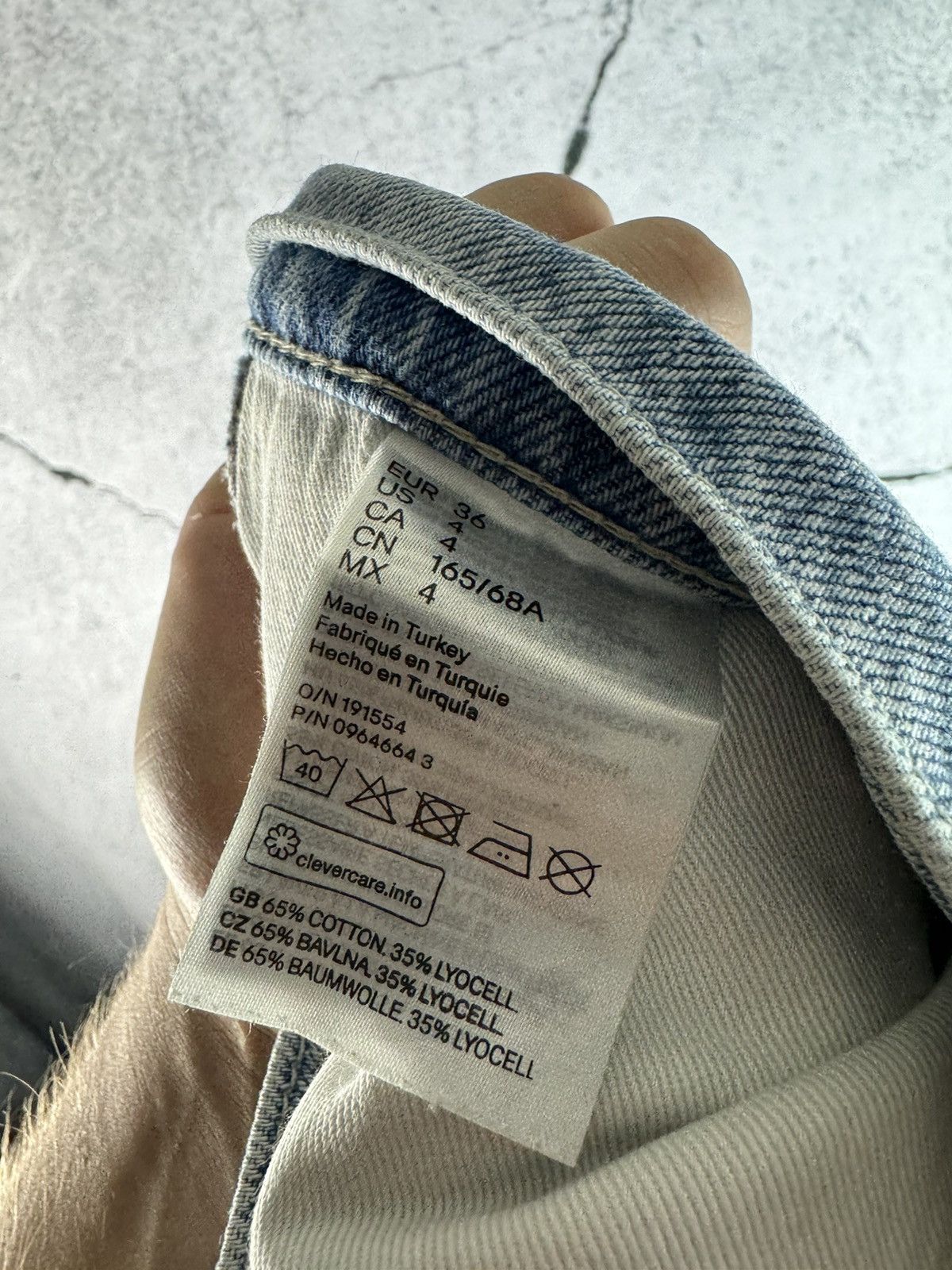 H&M Vintage LEE X H&M Baggy Streetwear archive denim pants Size 27" / US 4 / IT 40 - 6 Thumbnail