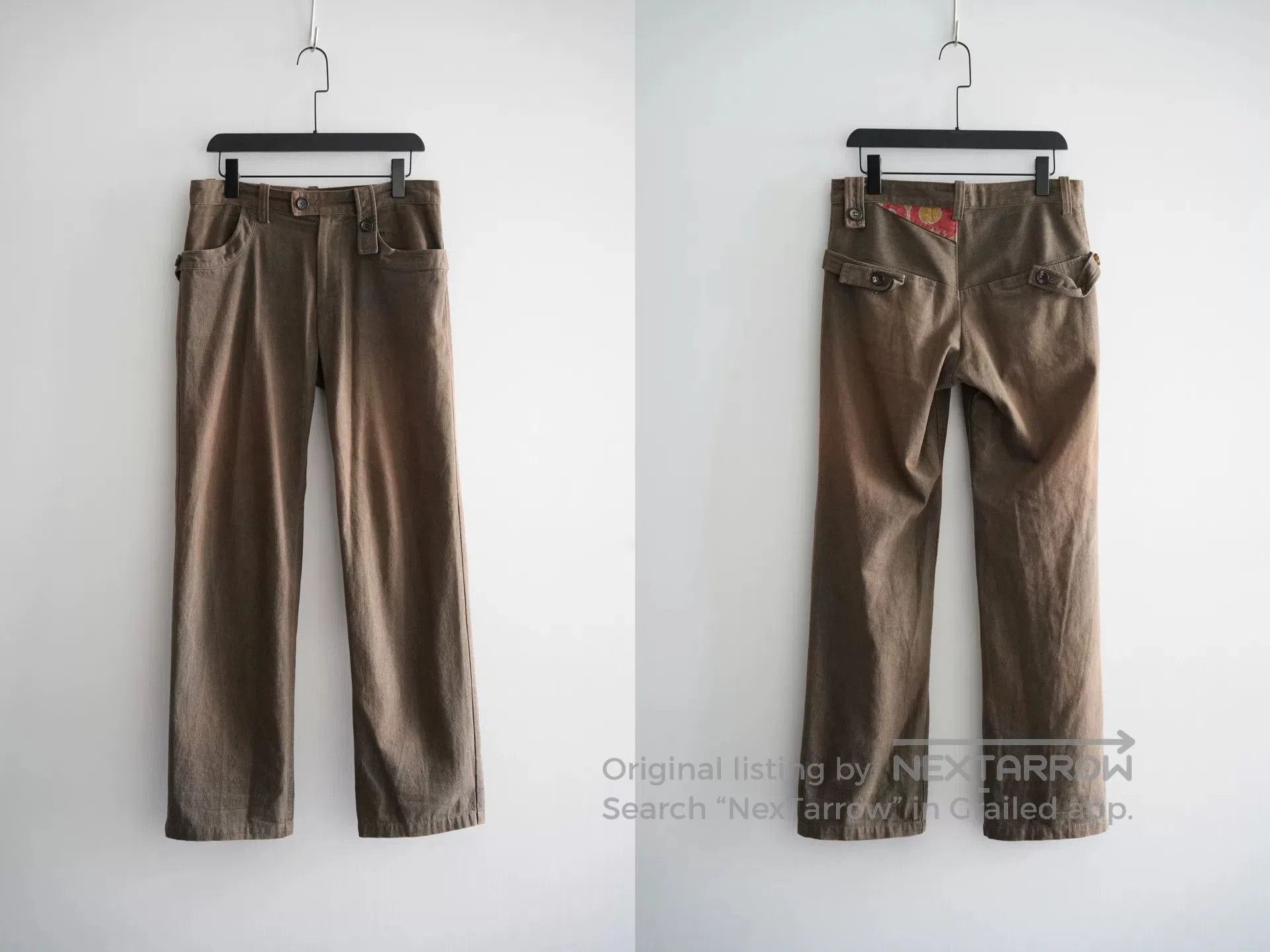 Yohji Yamamoto yohji yamamoto comic print pants. Size US 41 - 3 Thumbnail