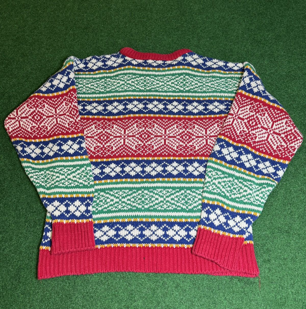 American Eagle Outfitters × Vintage Vintage 90s American Eagle Holiday Winter Christmas Sweater Size US M / EU 48-50 / 2 - 3 Thumbnail