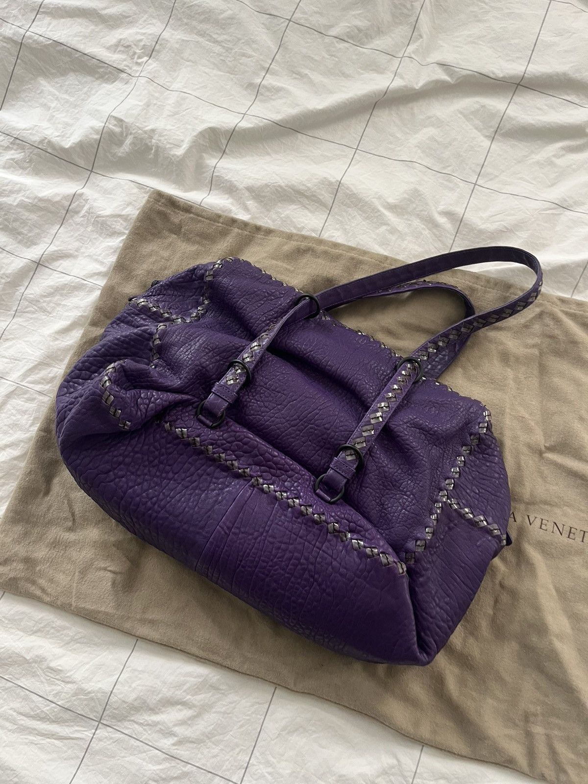 Bottega Veneta Bottega Veneta SS12 purple leather purse Size ONE SIZE - 9 Thumbnail