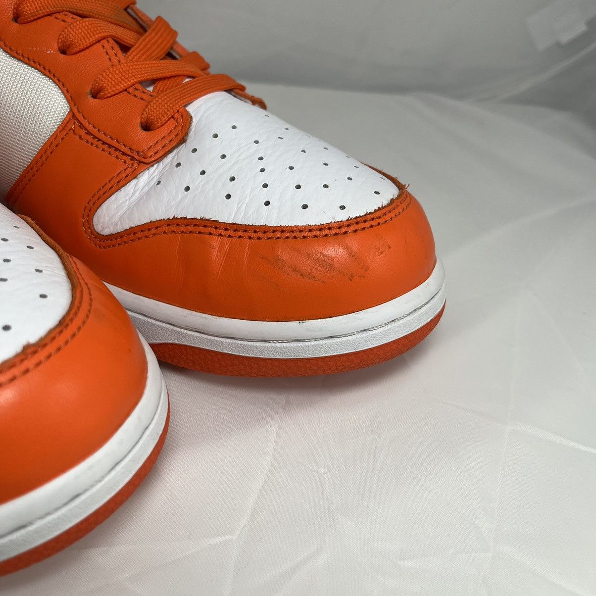 Nike × Vintage Size 13 Vintage 2009 Nike Dunk High Syracuse Size US 13 / EU 46 - 3 Thumbnail