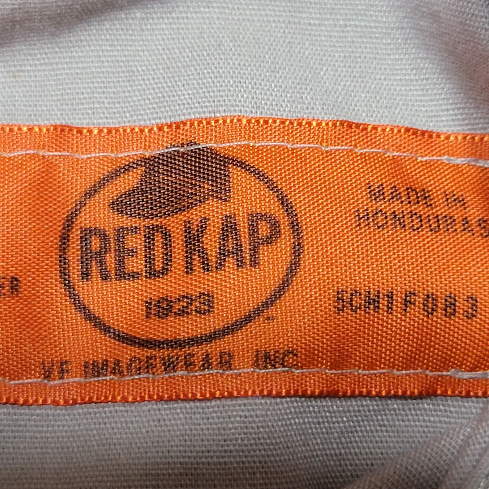 Red Kap Red Kap LS Full Button Shirt "Mac's Plumbing" - Size Small Size US S / EU 44-46 / 1 - 5 Thumbnail