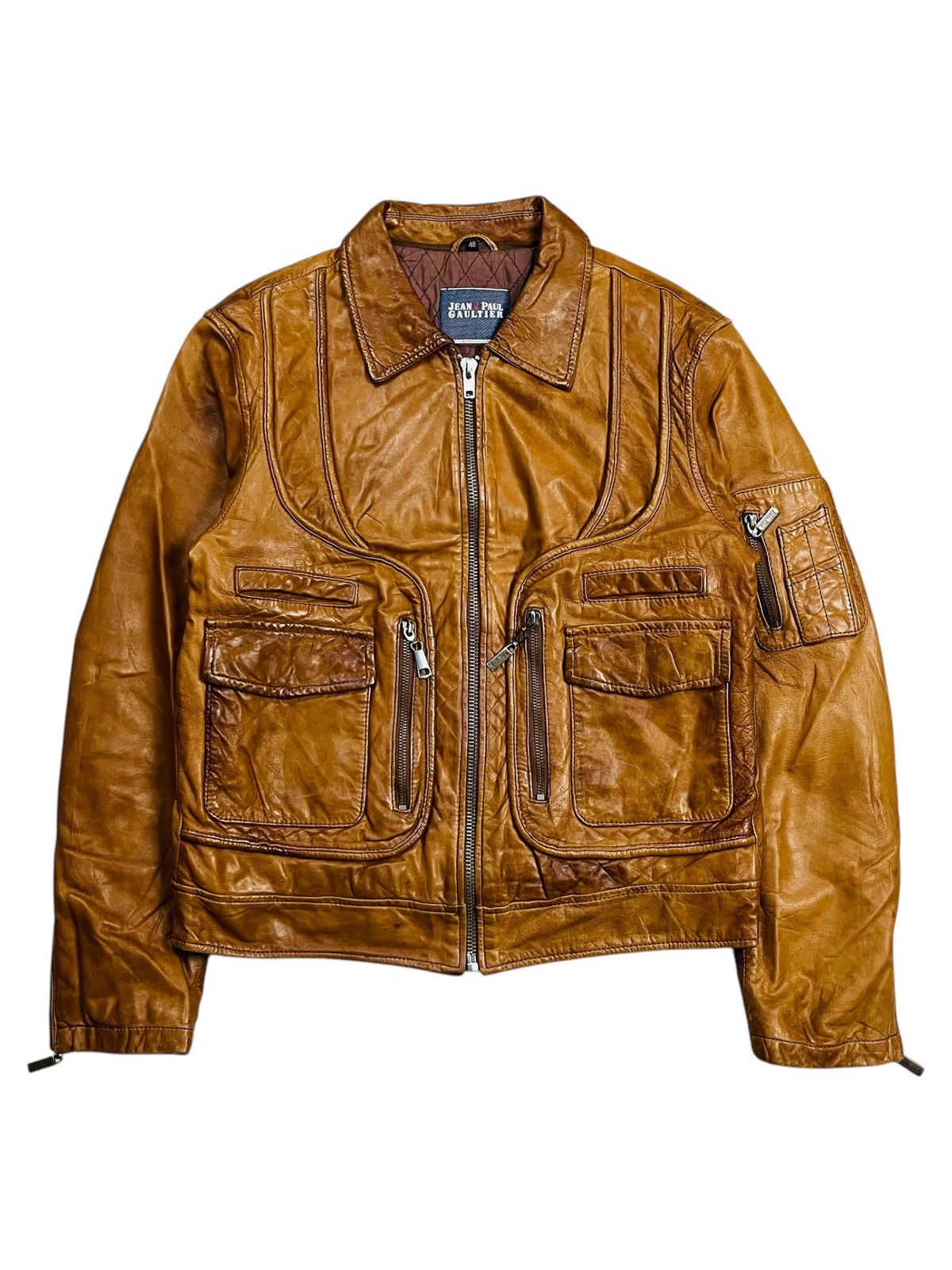 Jean Paul Gaultier Vintage GAULTIER studded leather jacket