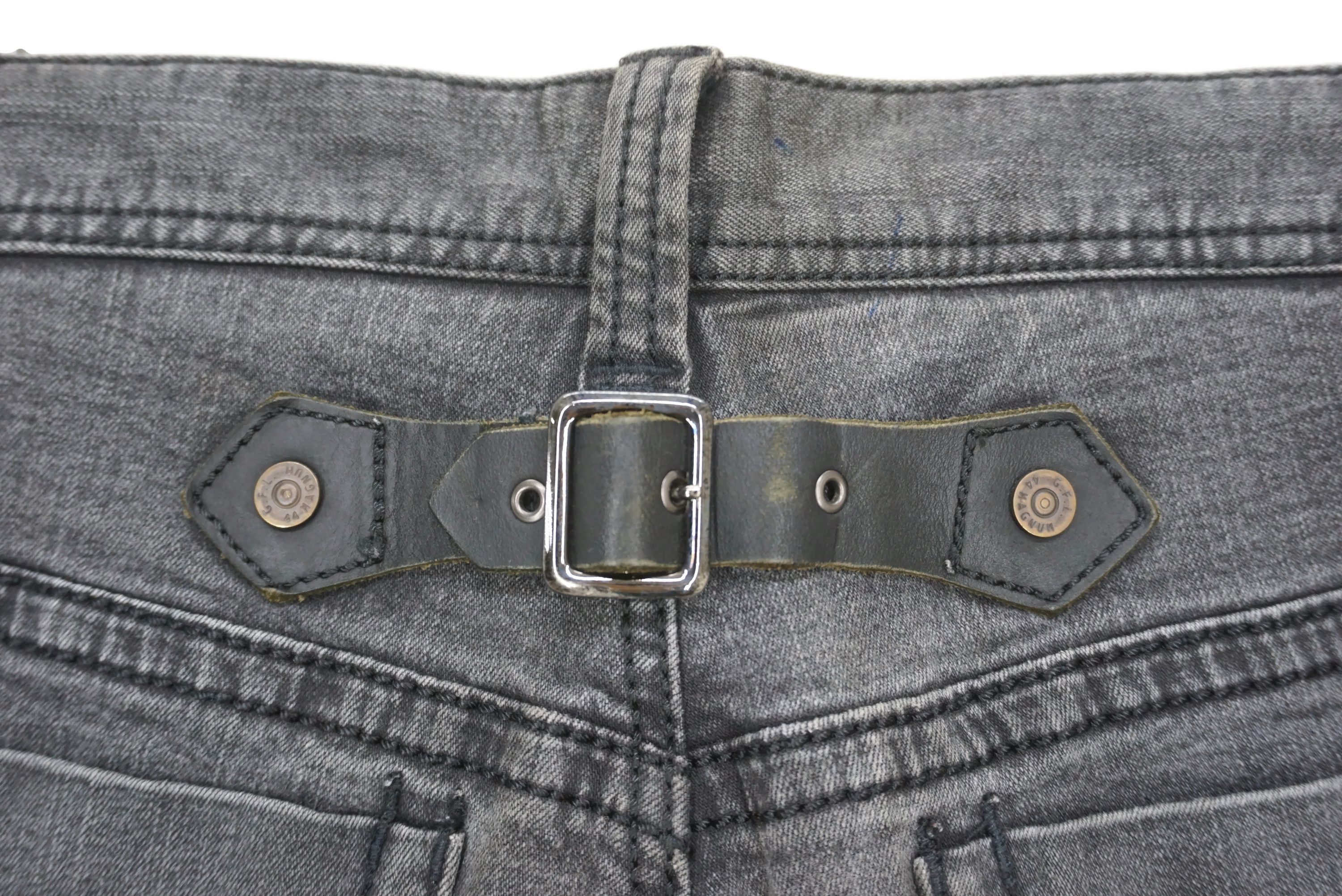 Japanese Brand Black Pia Jeans Size W30xL34.5 Made in Japan Studded Denim Size US 30 / EU 46 - 8 Thumbnail