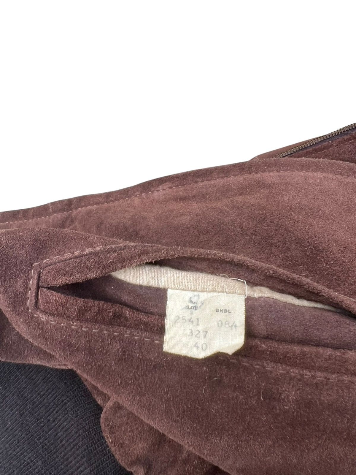 Schott 80s Schott Brown Suede Leather Bomber Jacket Size US L / EU 52-54 / 3 - 16 Thumbnail