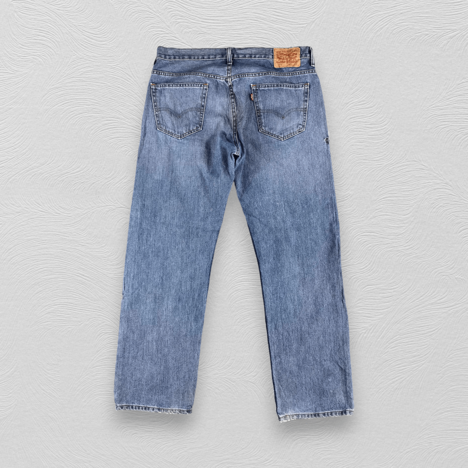 Levi's Levis 569 Jeans Faded Blue Denim KJ870 Size US 34 / EU 50 - 2 Thumbnail