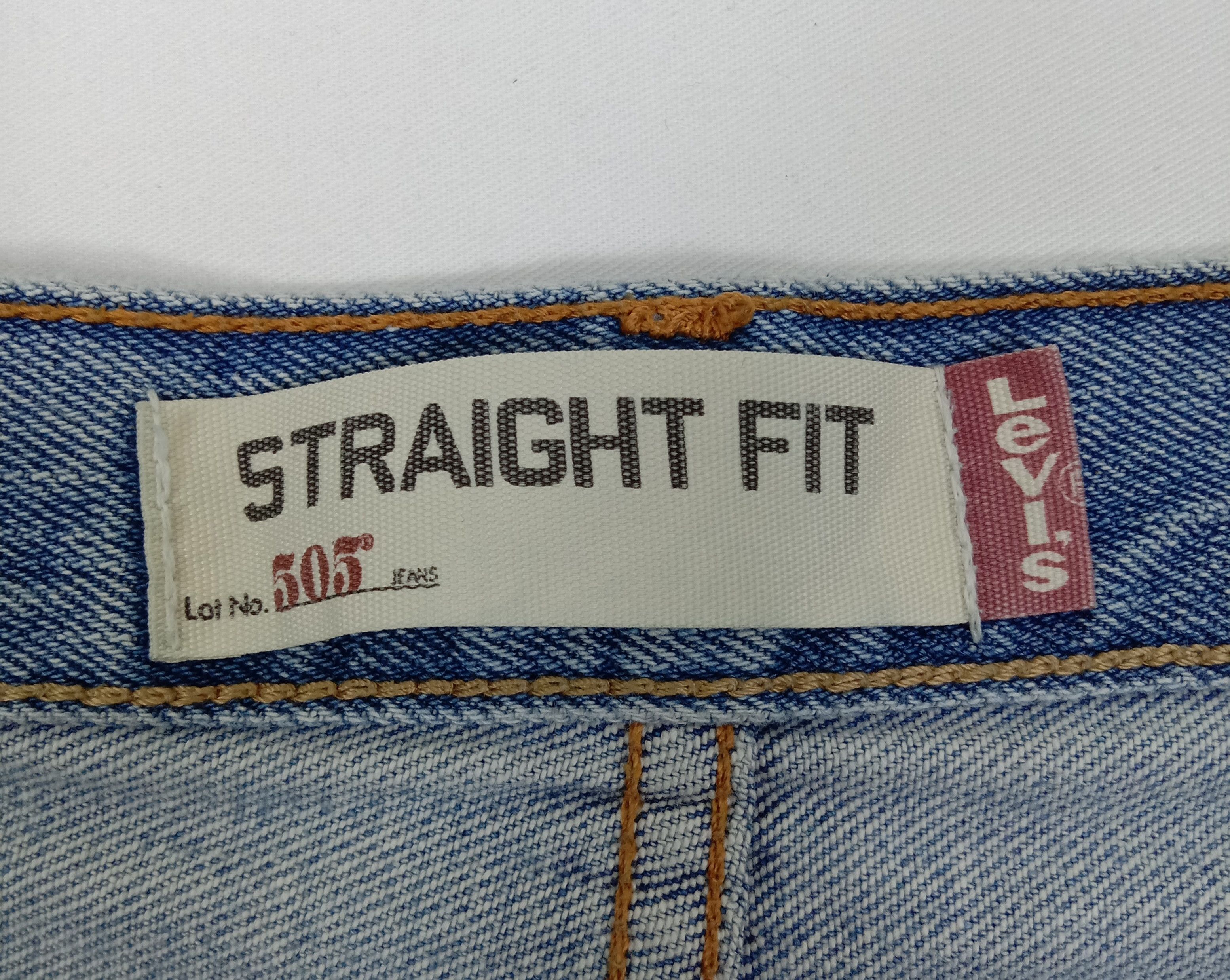 Levi's Vintage Levi's 505 Light Wash Jeans Straight Fit Denim Size US 32 / EU 48 - 12 Thumbnail