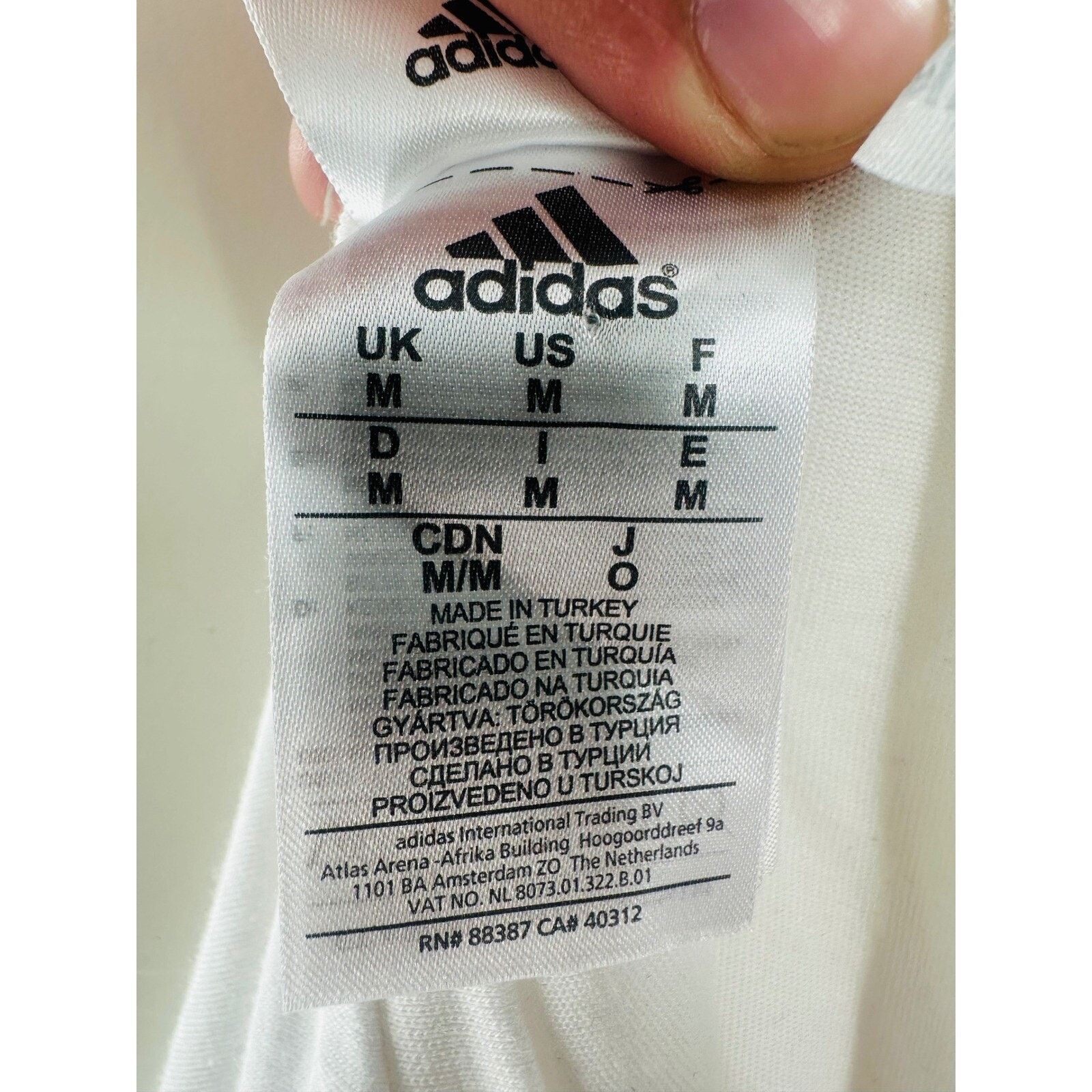 Adidas Adidas Argentina FIFA World Cup Brazil Graphic Tee Mens Tee Size US M / EU 48-50 / 2 - 6 Thumbnail