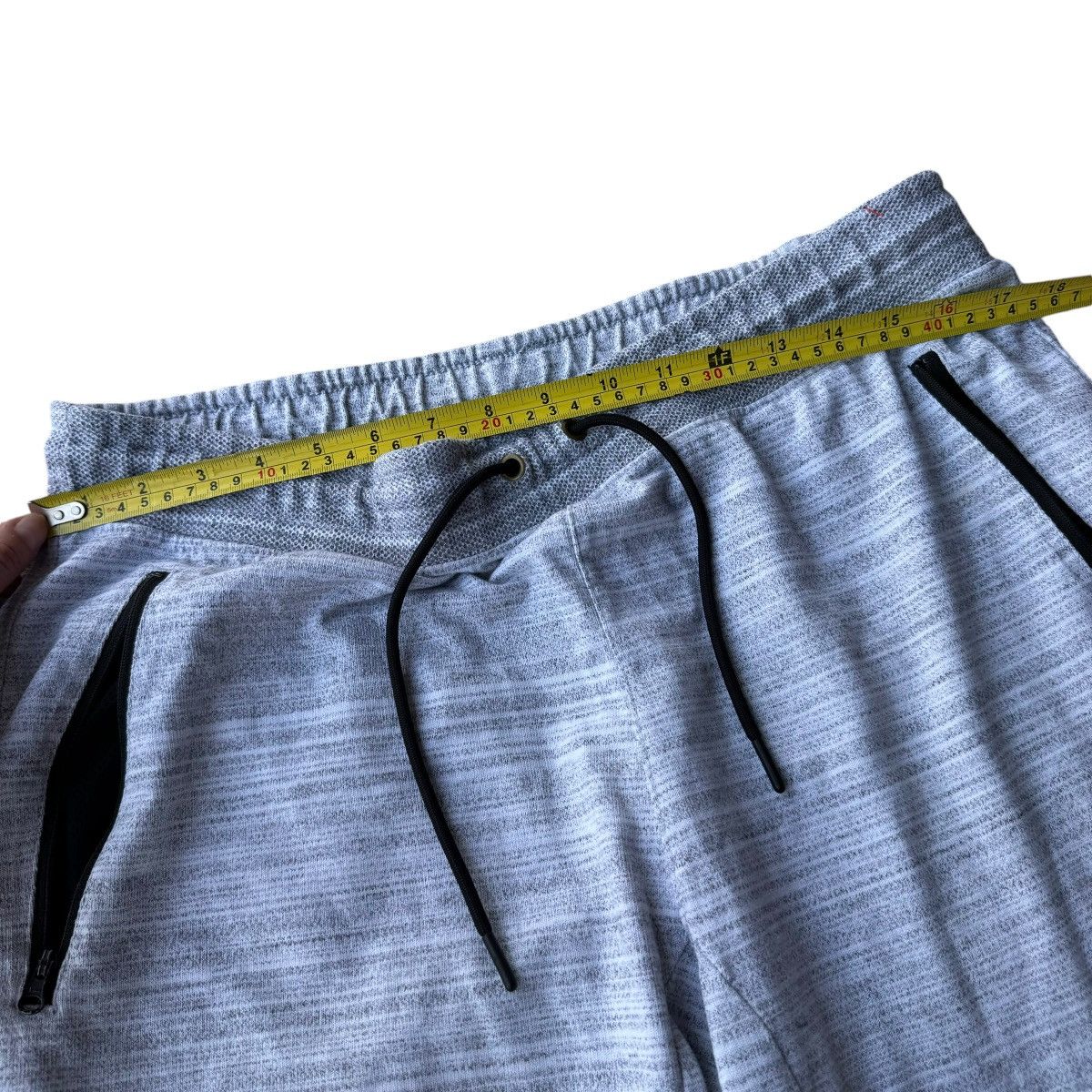 Japanese Brand × Nike Nike Tech Fleece Loose Gray Gym Shorts Knitted Advanced Size US 34 / EU 50 - 6 Thumbnail