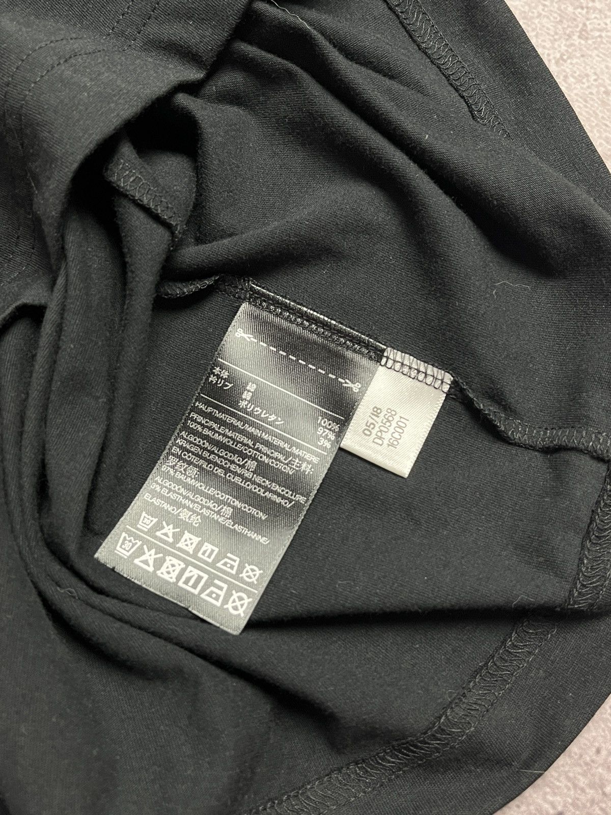 Adidas Y-3 by Adidas Long Sleeve Black Shirt Size US S / EU 44-46 / 1 - 6 Thumbnail