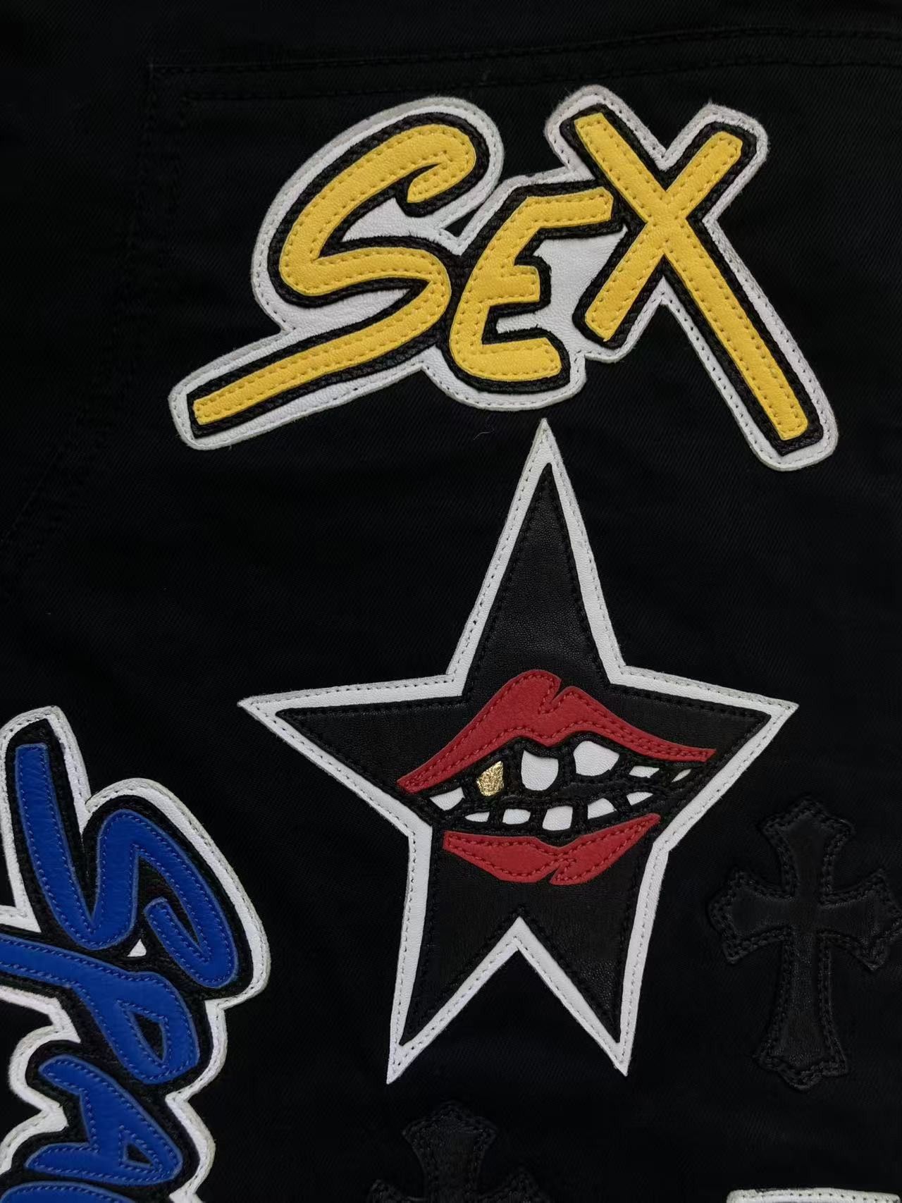 Chrome Hearts Chrome Hearts Matty Boy Sex Records Patch Carpenter Pants Size 32" / US 10 / IT 46 - 8 Thumbnail