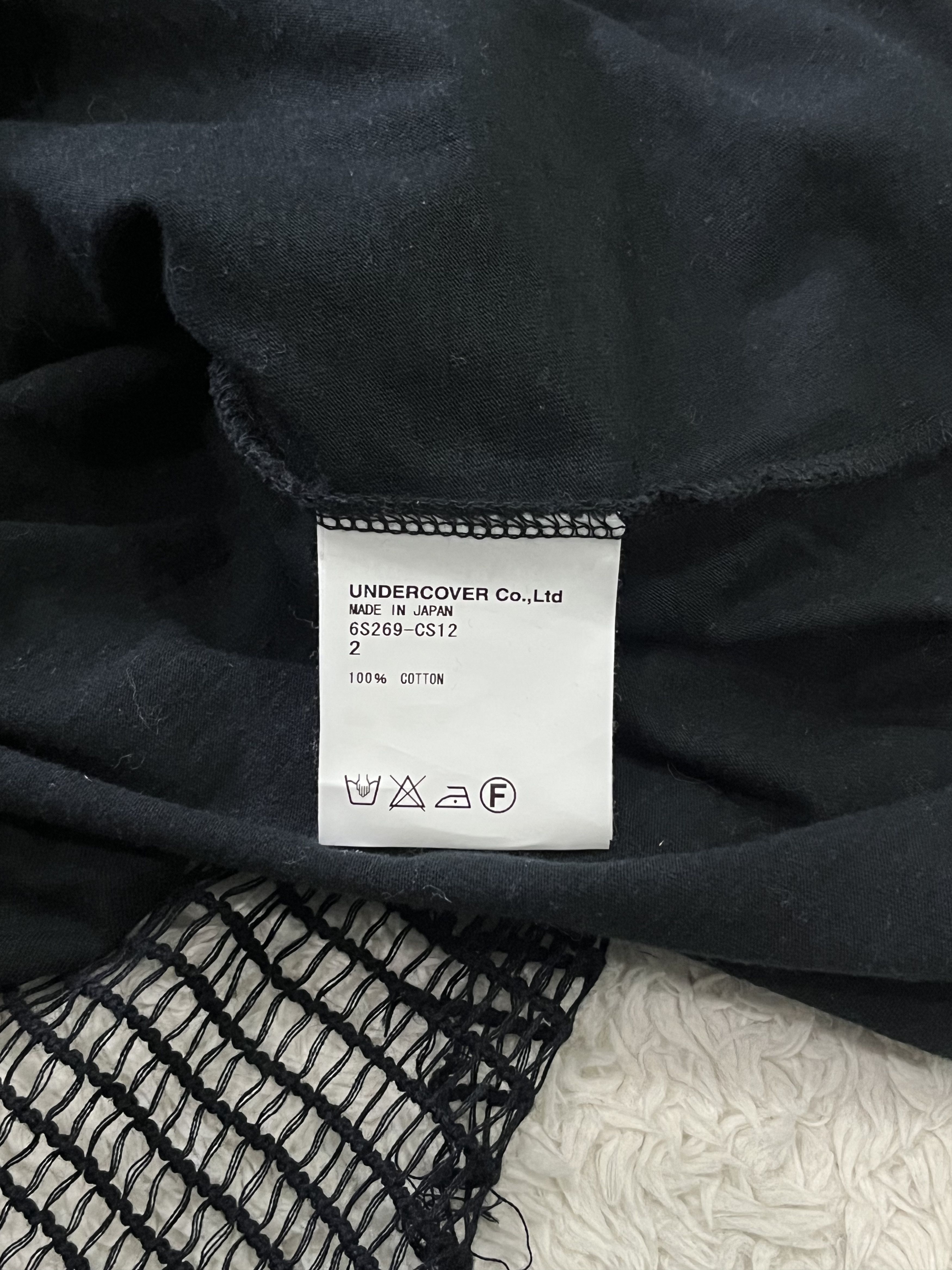 Undercover AW06 - 07 undercover mesh double layered shirt Size US M / EU 48-50 / 2 - 13 Thumbnail