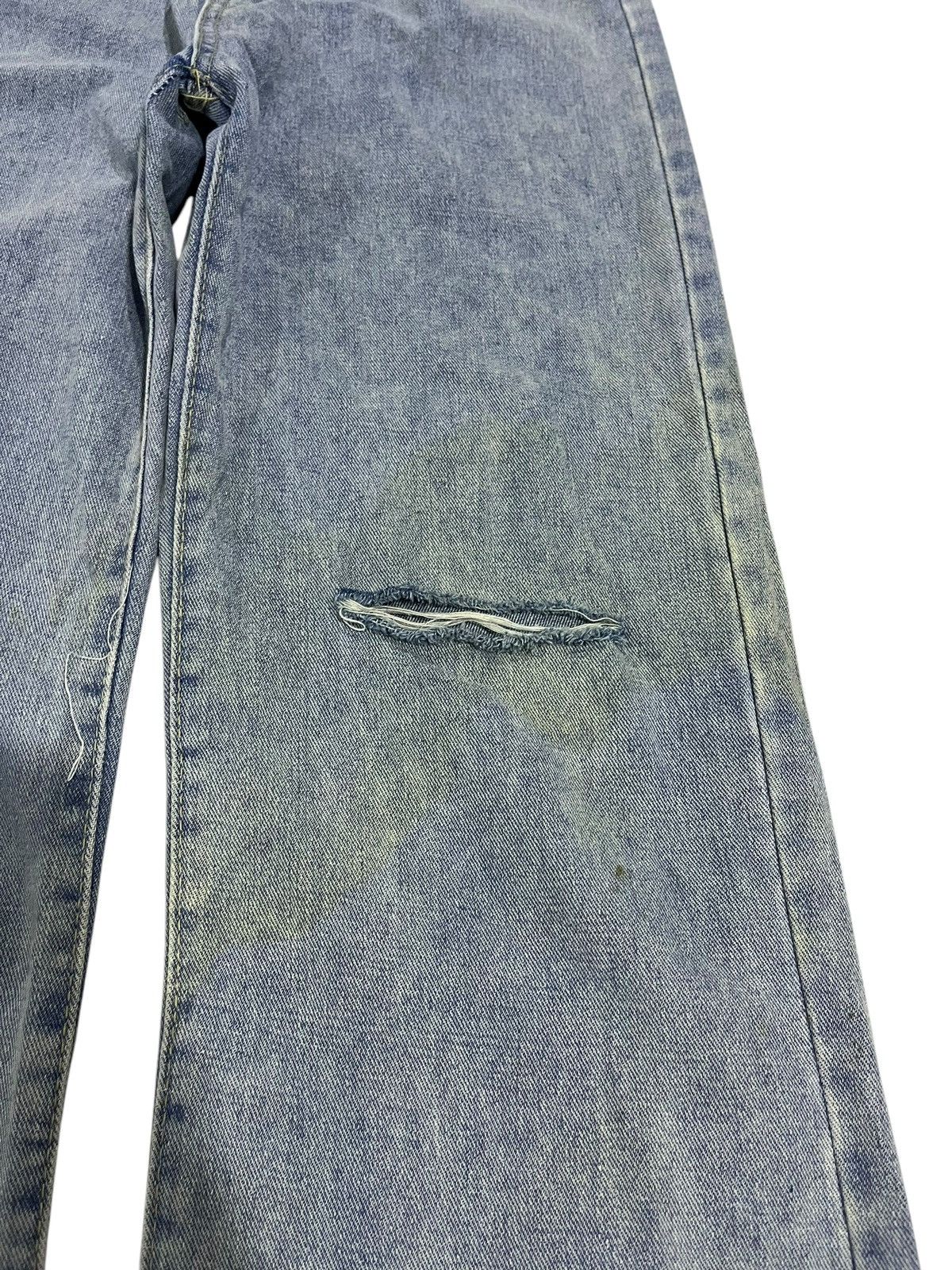 If Six Was Nine × Japanese Brand × Le Grande Bleu (L.G.B.) BAGGY💥 JAPANESE BRAND Y2K STONE WASH DENIM PANTS Size US 28 / EU 44 - 4 Thumbnail