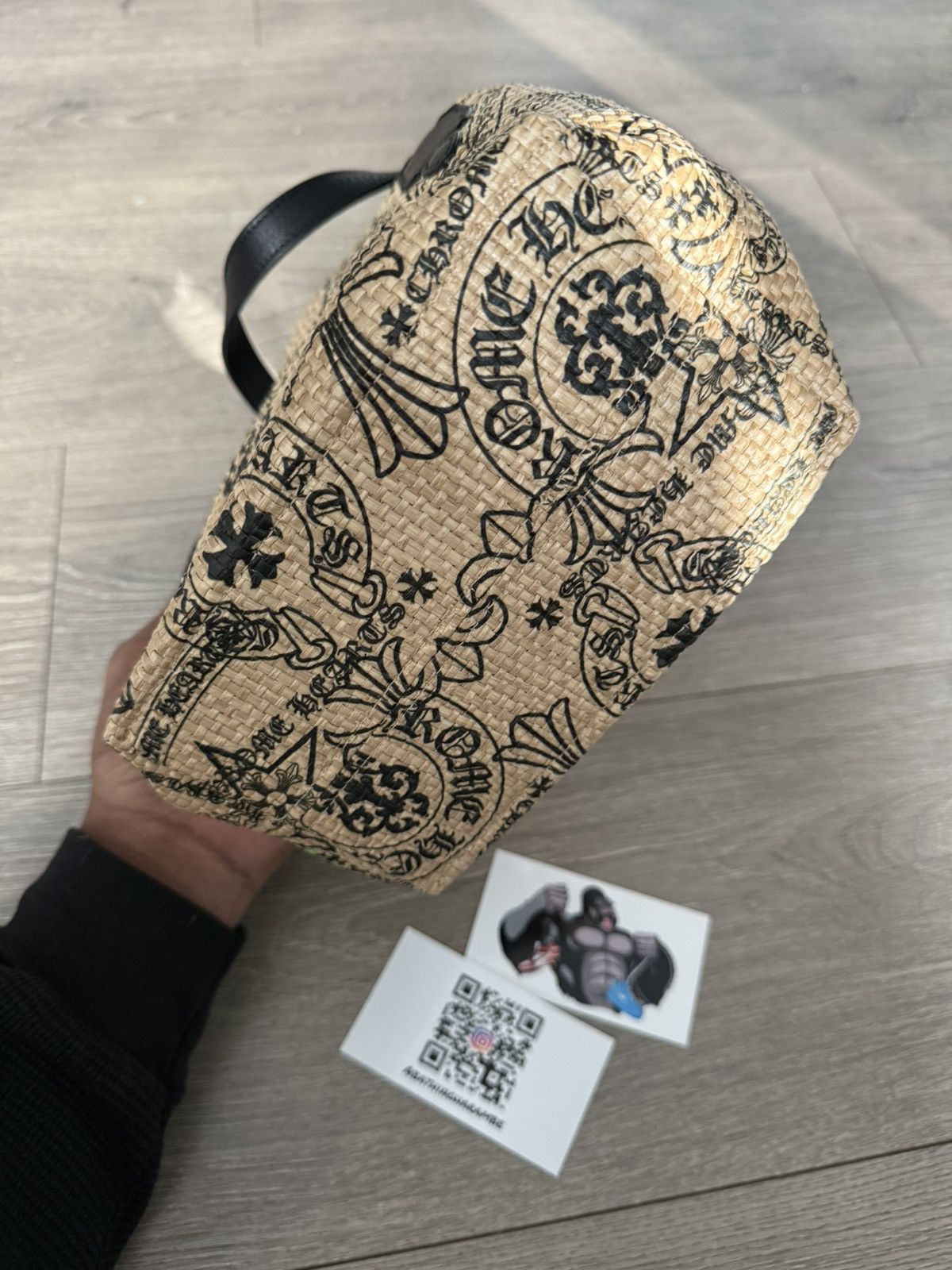 Chrome Hearts Chrome Hearts Miami Straw Beach Bag Size ONE SIZE - 7 Thumbnail