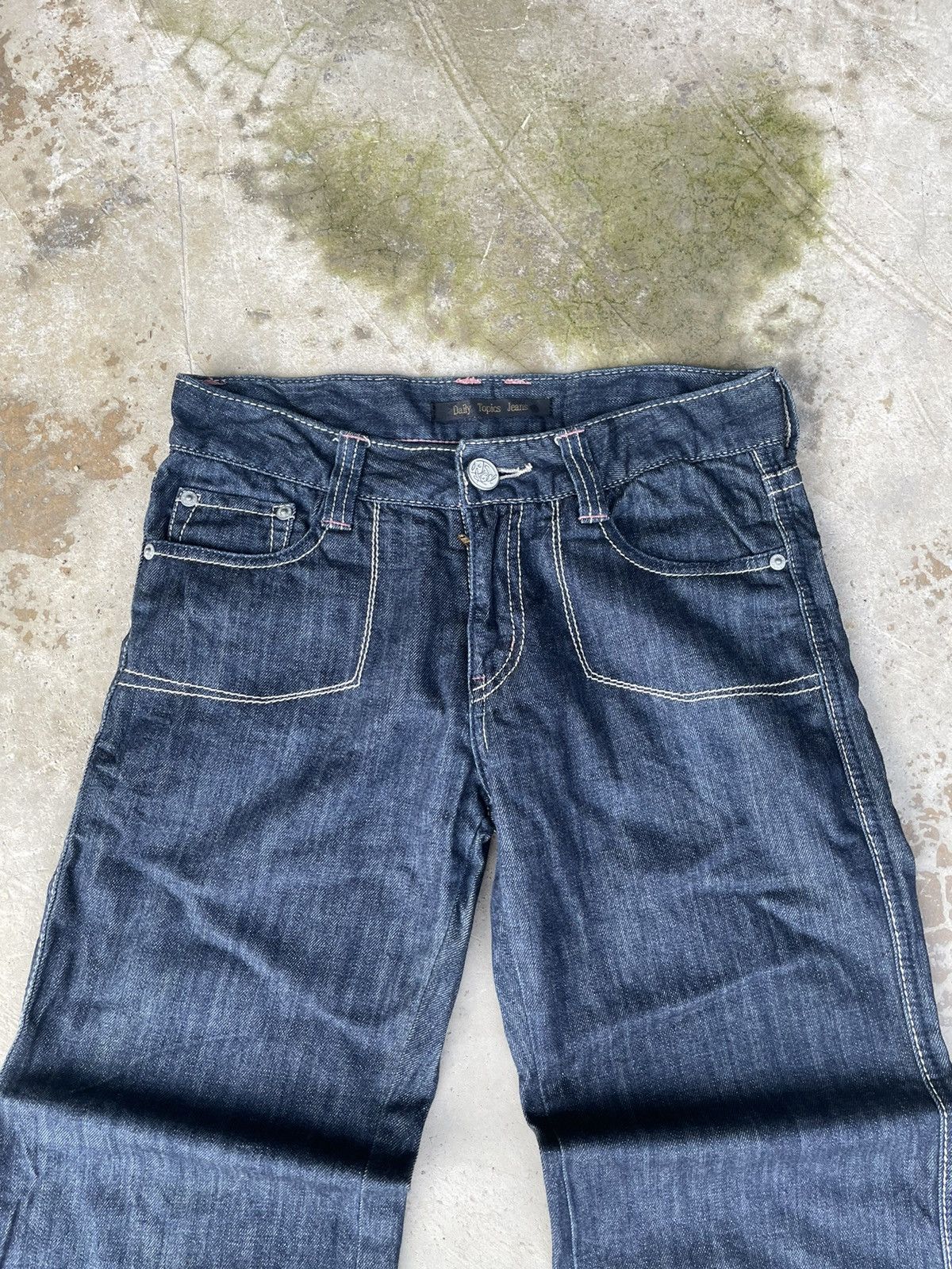If Six Was Nine Vintage Japanese Flared Jeans Size US 31 - 3 Thumbnail