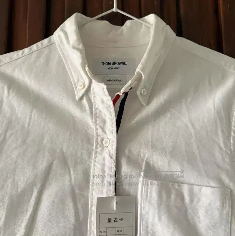 Thom Browne Thom Browne White Women's Button-Up Shirt . Size S / US 4 / IT 40 - 2 Thumbnail