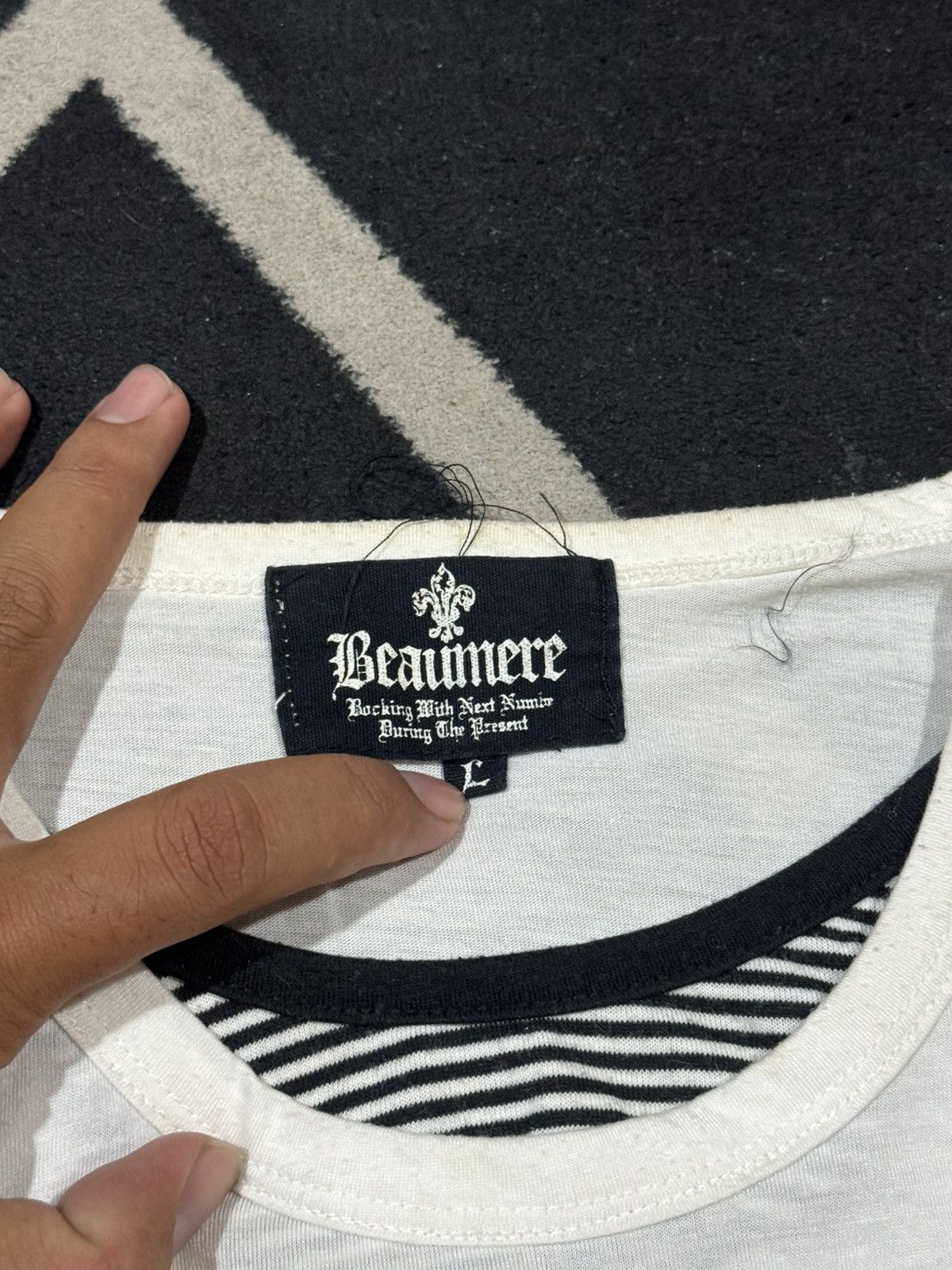 If Six Was Nine Beaumere england Poem long sleeve Ifsixwasnine lgb style Size US L / EU 52-54 / 3 - 5 Thumbnail