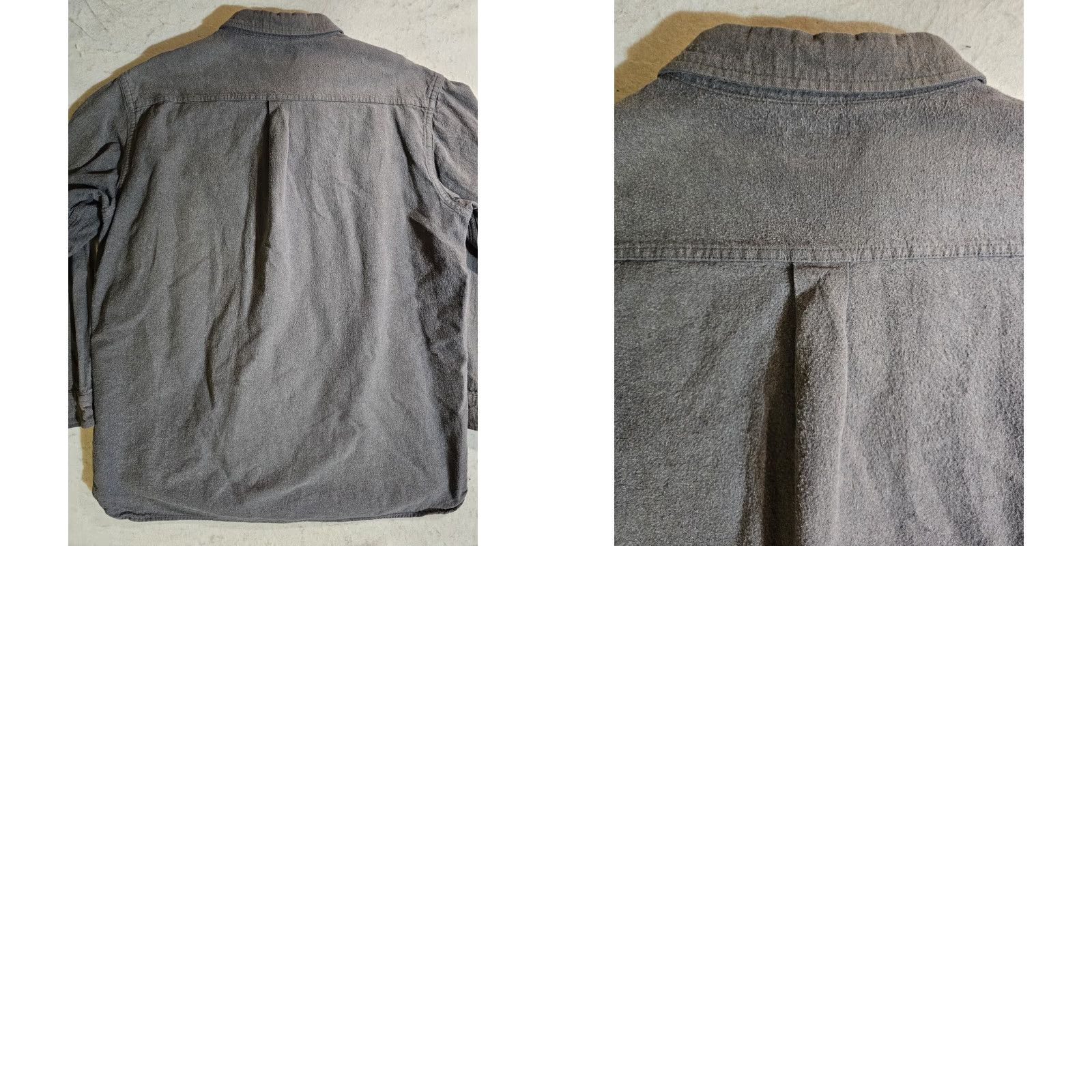 Vintage VINTAGE L.L. BEAN Button-Up Shirt Mens 2XL Tall 100% Cotton Chamois Traditional Fit Long Sleeve Camouflage Gray Flannel Pockets Size US XXL / EU 58 / 5 - 8 Thumbnail