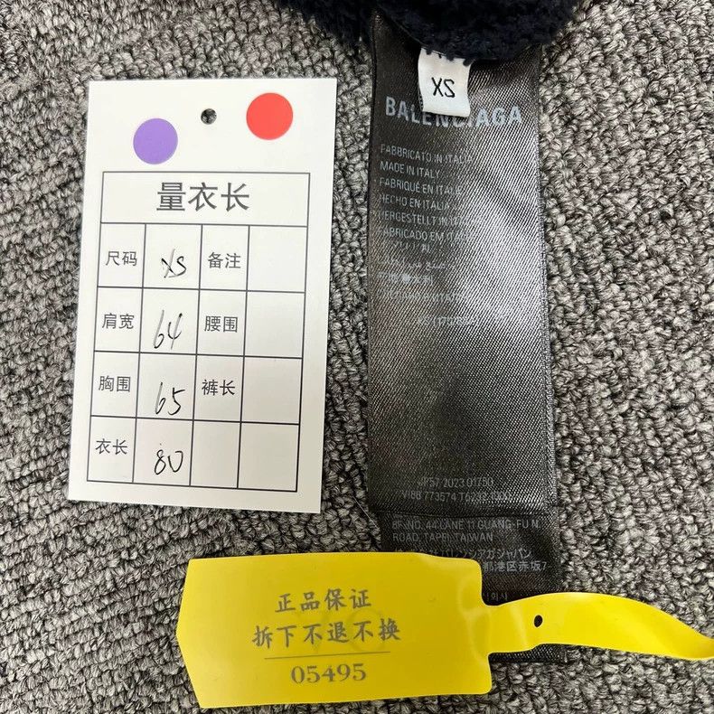 Balenciaga Balenciaga Ski series fleece high-neck zip-up top Size US XS / EU 42 / 0 - 8 Thumbnail