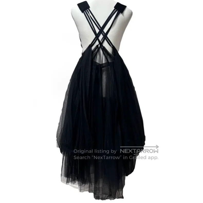 Comme des Garcons Comme Des Garcons Black Vintage Tulle Suspender Skirt Size XS / US 0-2 / IT 36-38 - 4 Thumbnail