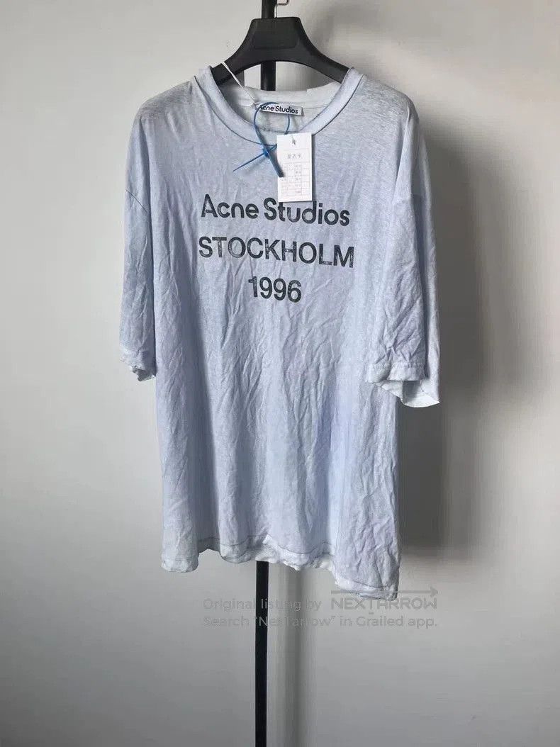 Acne Studios Acne Studios 1996 Logo Short Sleeve T. Size US M / EU 48-50 / 2 - 1 Thumbnail