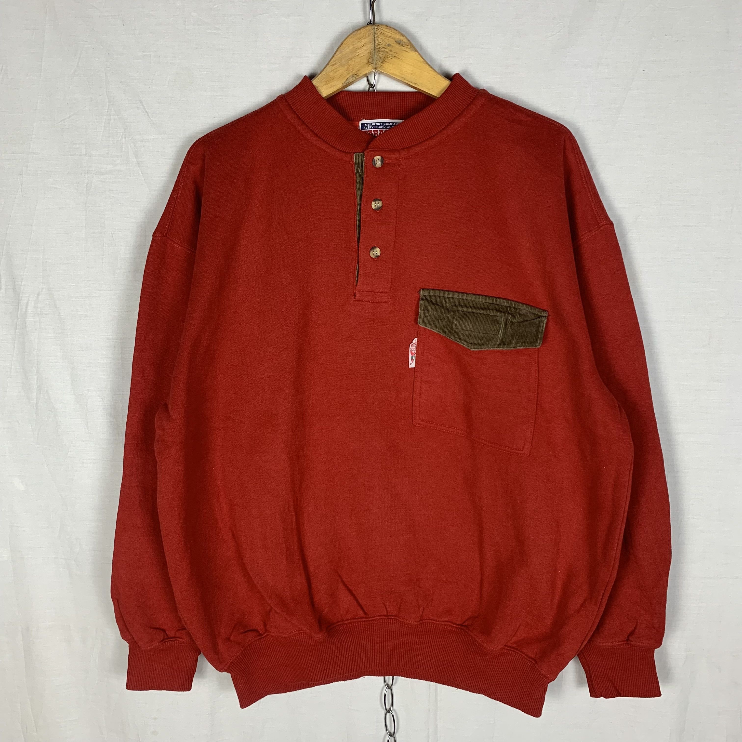 Vintage Vintage 90s Tabasco Sweatshirt Crewneck Size US L / EU 52-54 / 3 - 3 Thumbnail