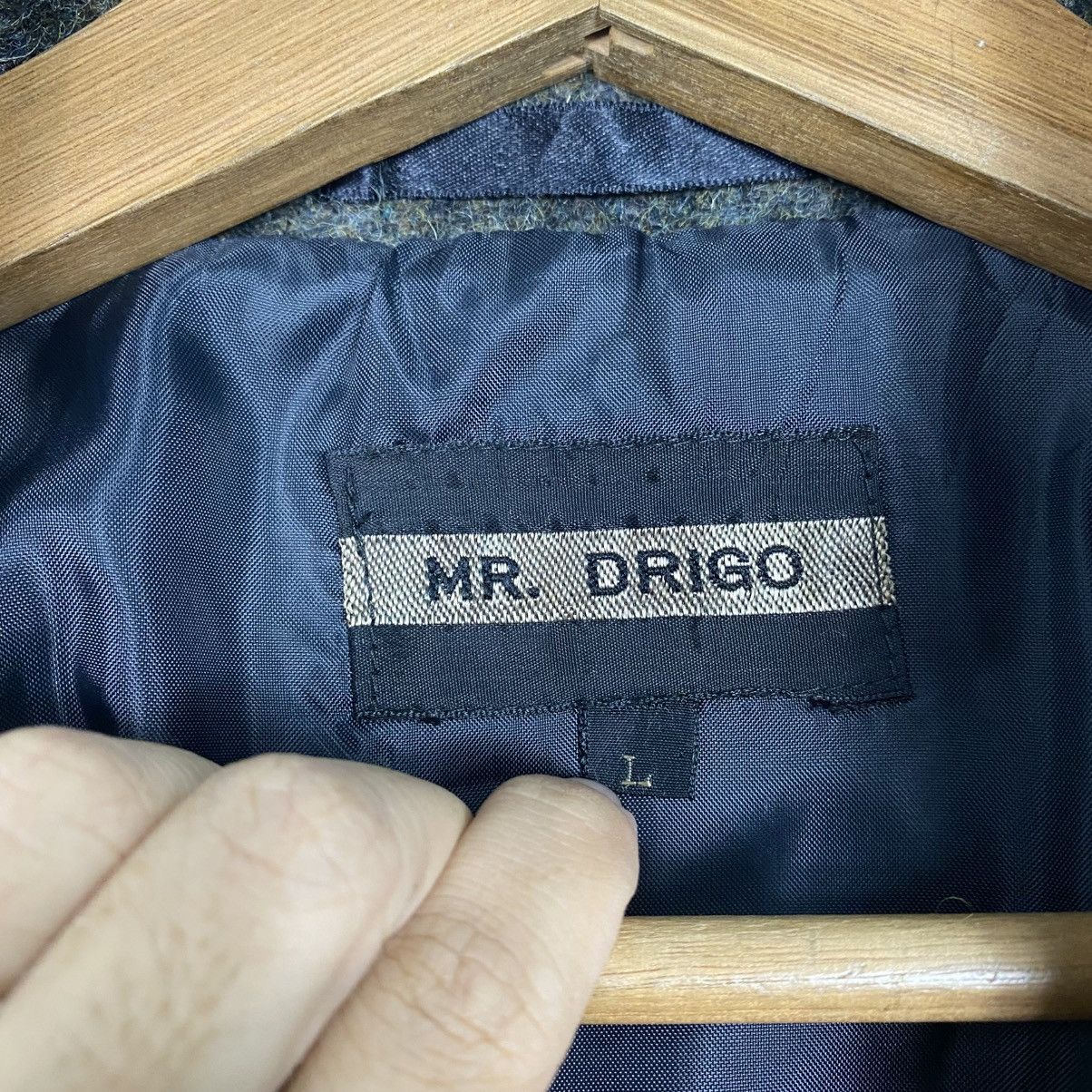 Vintage 📌Bondage Double Collar Wool Jacket Mr Drigo Issey Miyake Size US L / EU 52-54 / 3 - 19 Thumbnail