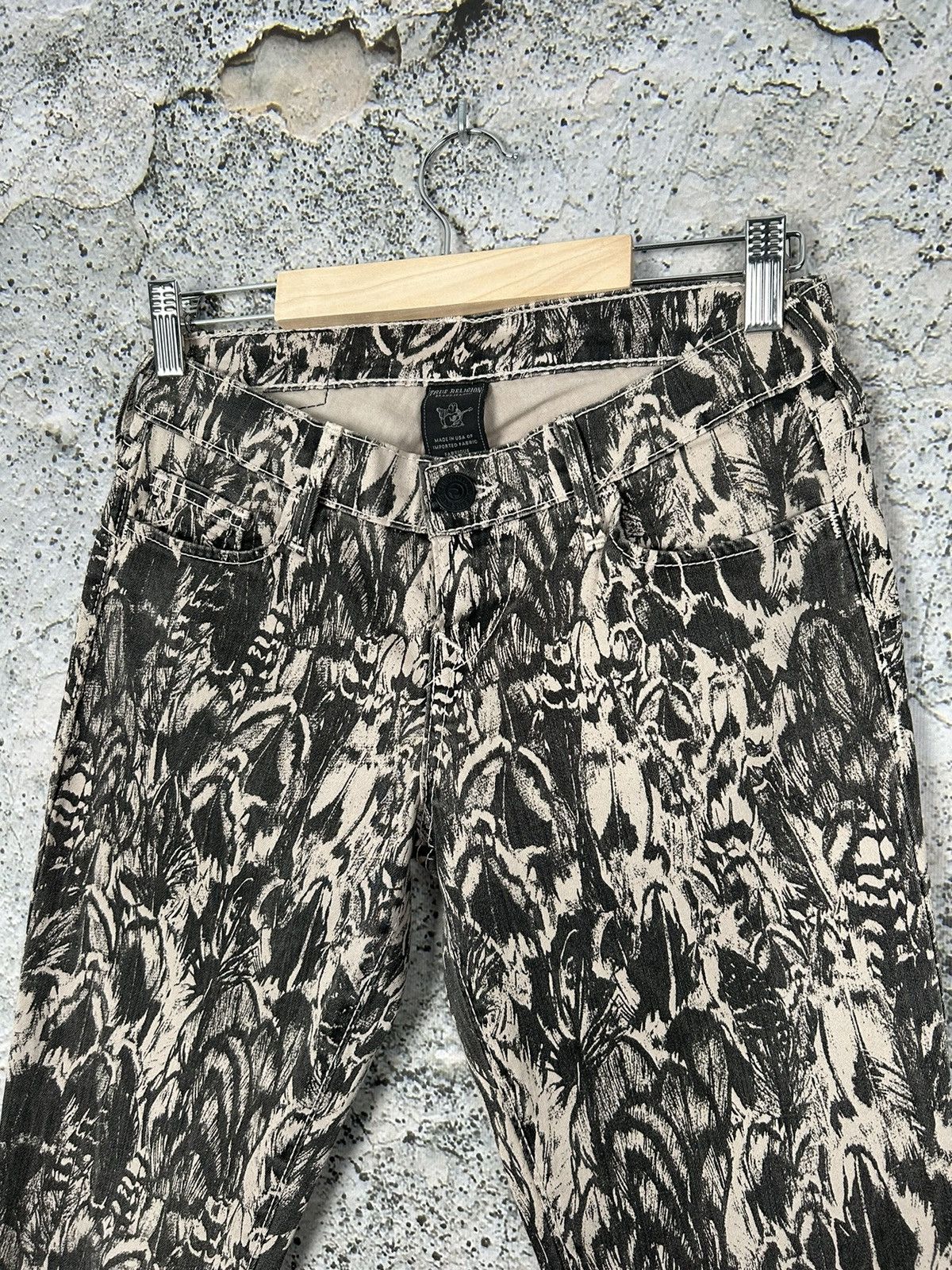 True Religion Vintage True Religion Made in USA Avantgarde Jeans Y2K Punk Size US 26 / EU 42 - 3 Thumbnail