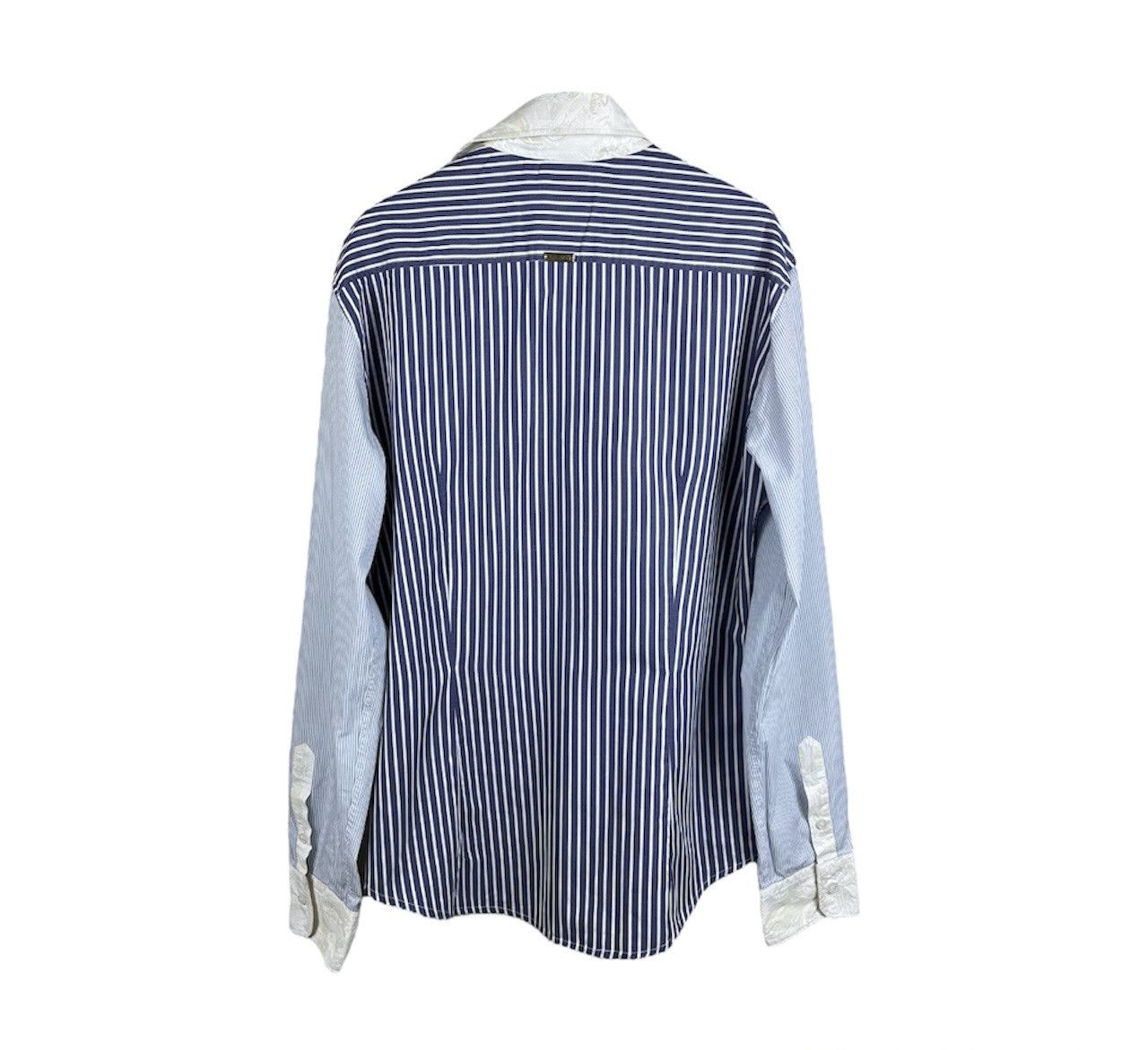 Roberto Cavalli Vintage Roberto Just Cavalli luxury baroque striped shirt Size US S / EU 44-46 / 1 - 2 Thumbnail