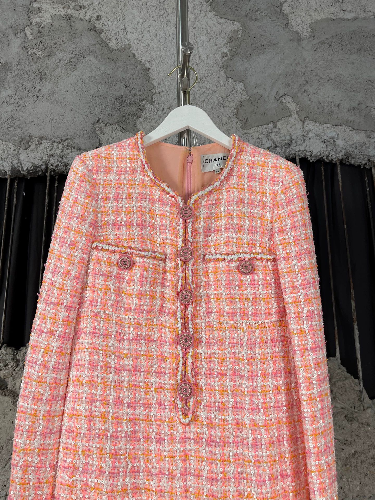 Chanel Chanel Woven Dress Size 34 99 New Size XS / US 0-2 / IT 36-38 - 3 Thumbnail