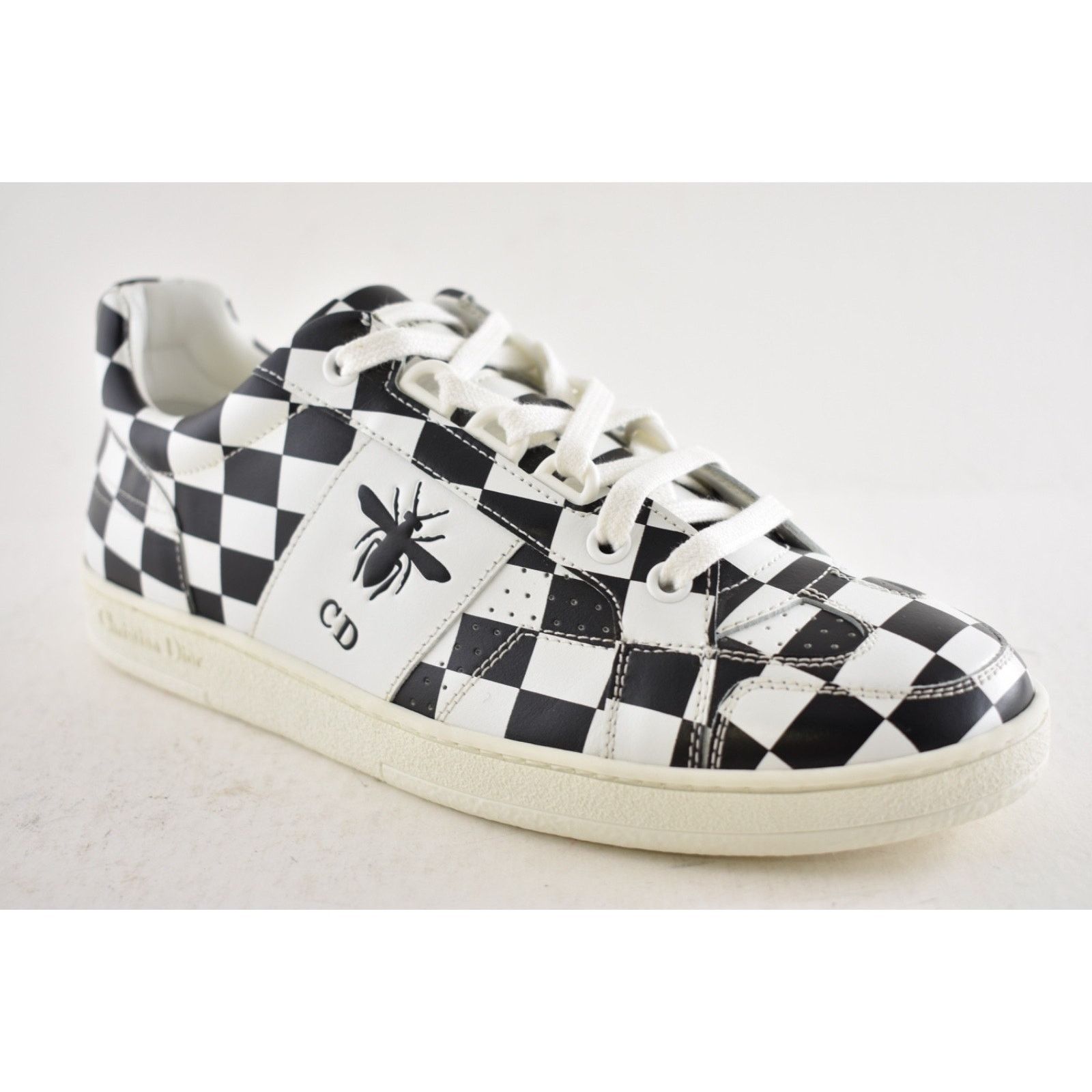 Dior Dior Check Checkered Lace Up Flat Low Top Trainer Sneaker 36 Size US 6 / IT 36 - 6 Thumbnail