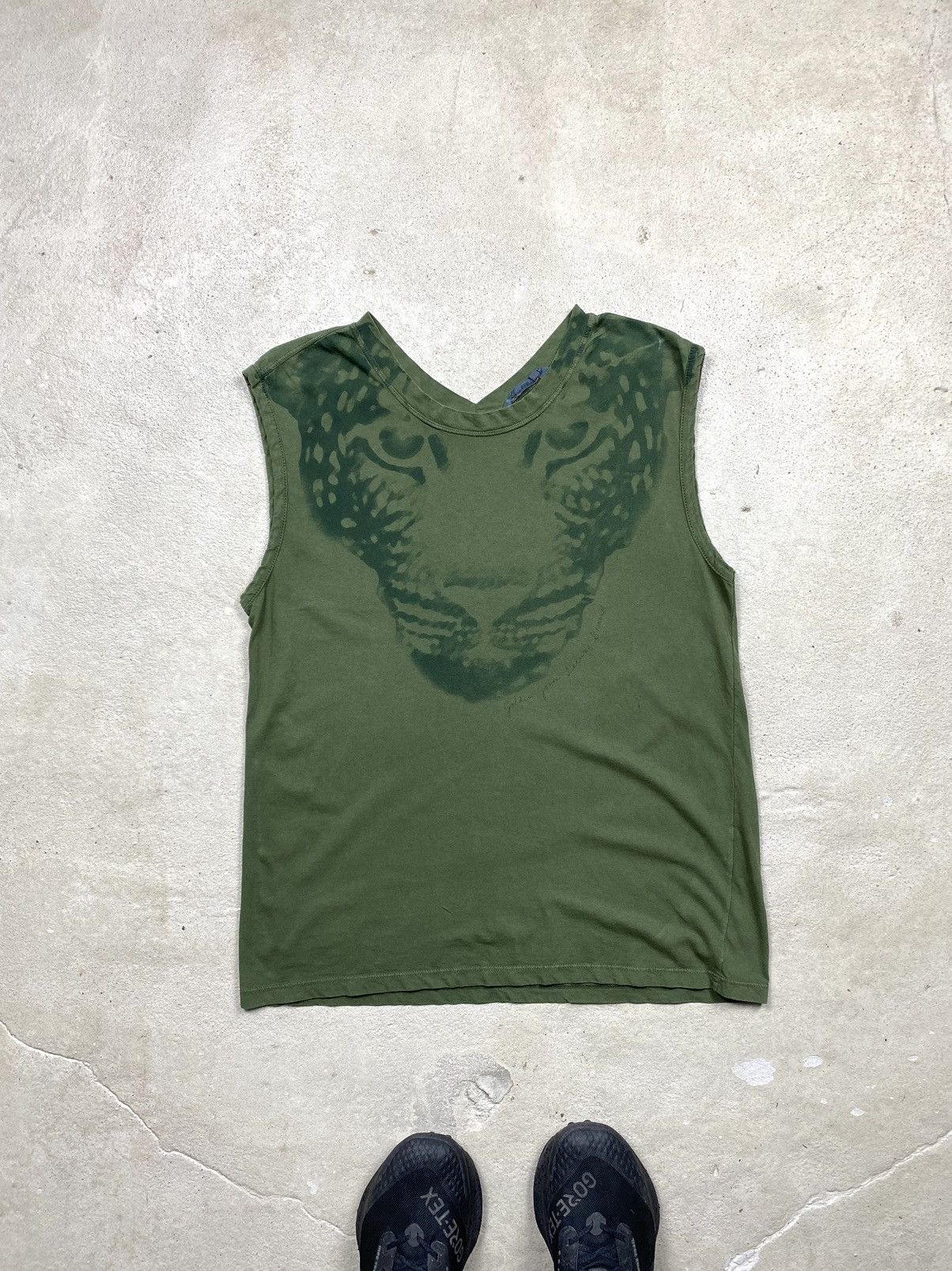 Golden Goose Vintage Golden Goose Deluxe Tiger T Shirt Rare Size S / US 4 / IT 40 - 1 Thumbnail