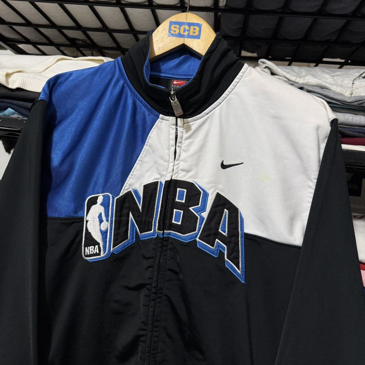 NBA × Nike × Supreme Vintage nike nba spell out track top Size US S / EU 44-46 / 1 - 2 Thumbnail