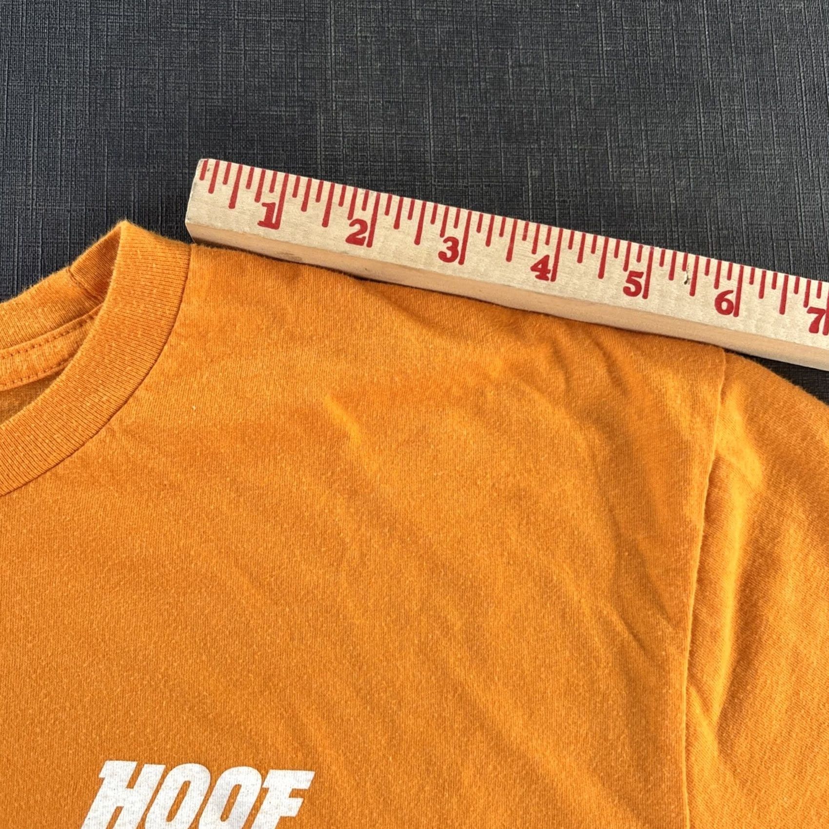 Vintage Hoof Hearted Brewing L T-Shirt Skateboarder Graphic Ohio Beer Mens Orange Size US L / EU 52-54 / 3 - 5 Thumbnail