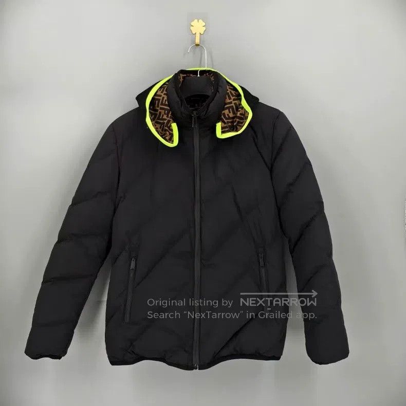 Fendi Fendi Double-Sided Monogram All-Over Printed Down Jacket w Size M / US 6-8 / IT 42-44 - 3 Thumbnail