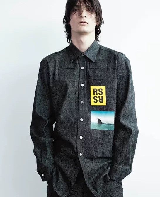 Raf Simons RAF SIMONS 15SS Denim Shirt 2412-Nextarrow Size US S / EU 44-46 / 1 - 6 Thumbnail