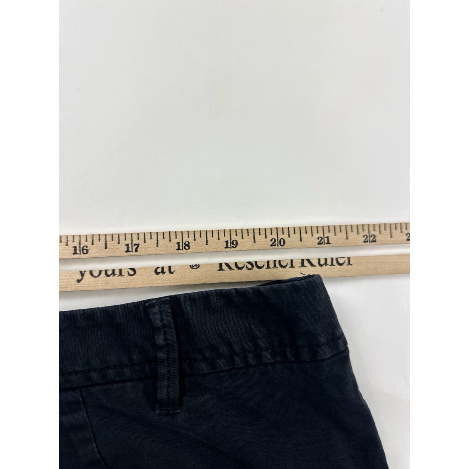 Talbots TALBOTS Black Chino Shorts Women’s Size 18 Relaxed Fit Classic Preppy Casual Size 40" / US 18 - 5 Thumbnail