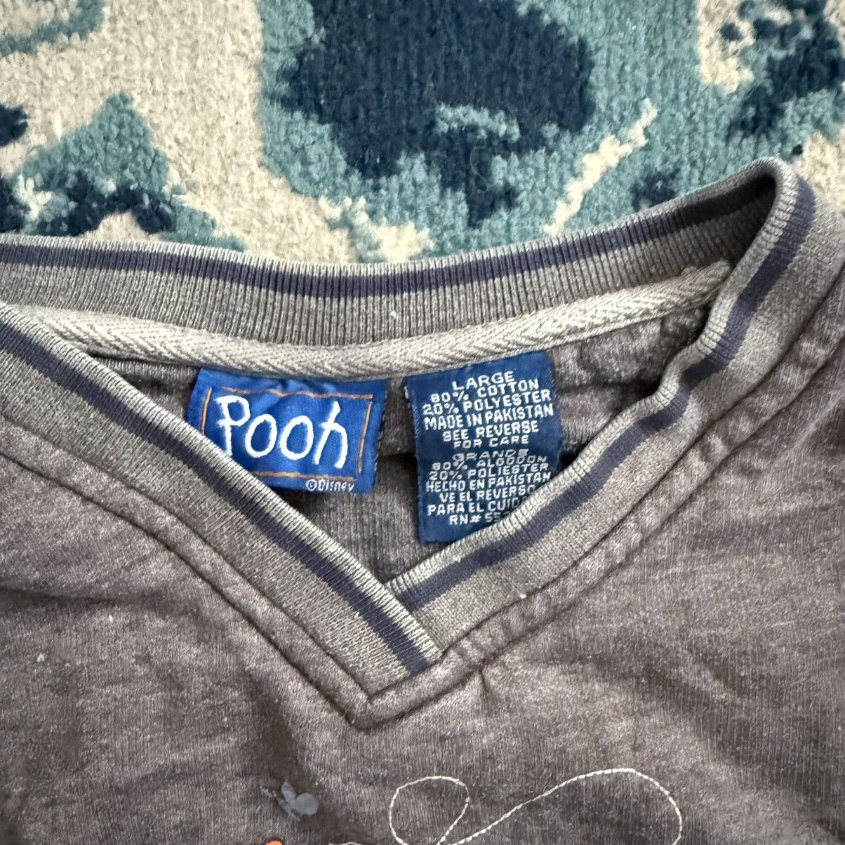 Disney Vintage winnie the pooh grey sweater Size L / US 10 / IT 46 - 3 Thumbnail
