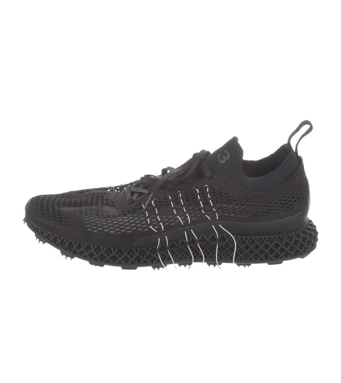 Adidas Y-3 x Adidas 4D Halo Sneakers Size US 11.5 / EU 44-45 - 3 Thumbnail