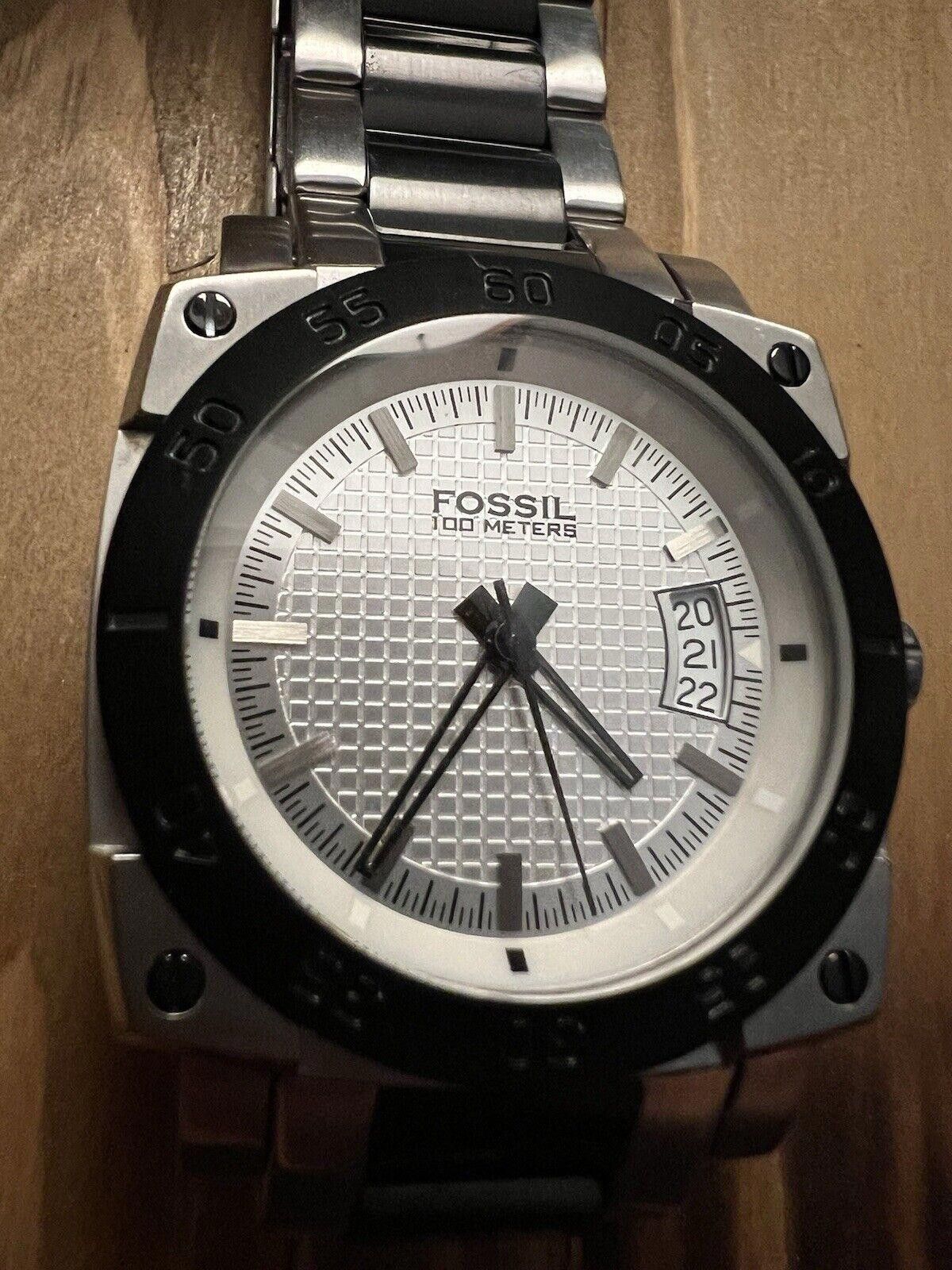 Fossil FOSSIL BLUE AM4035 ALL STAINLESS STEEL MEN'S WATCH Size ONE SIZE - 5 Thumbnail
