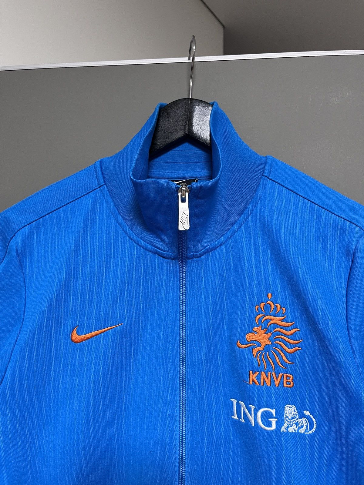 Nike Nike Holland Nederland KNVB Soccer Football Track Jacket Size US S / EU 44-46 / 1 - 3 Thumbnail