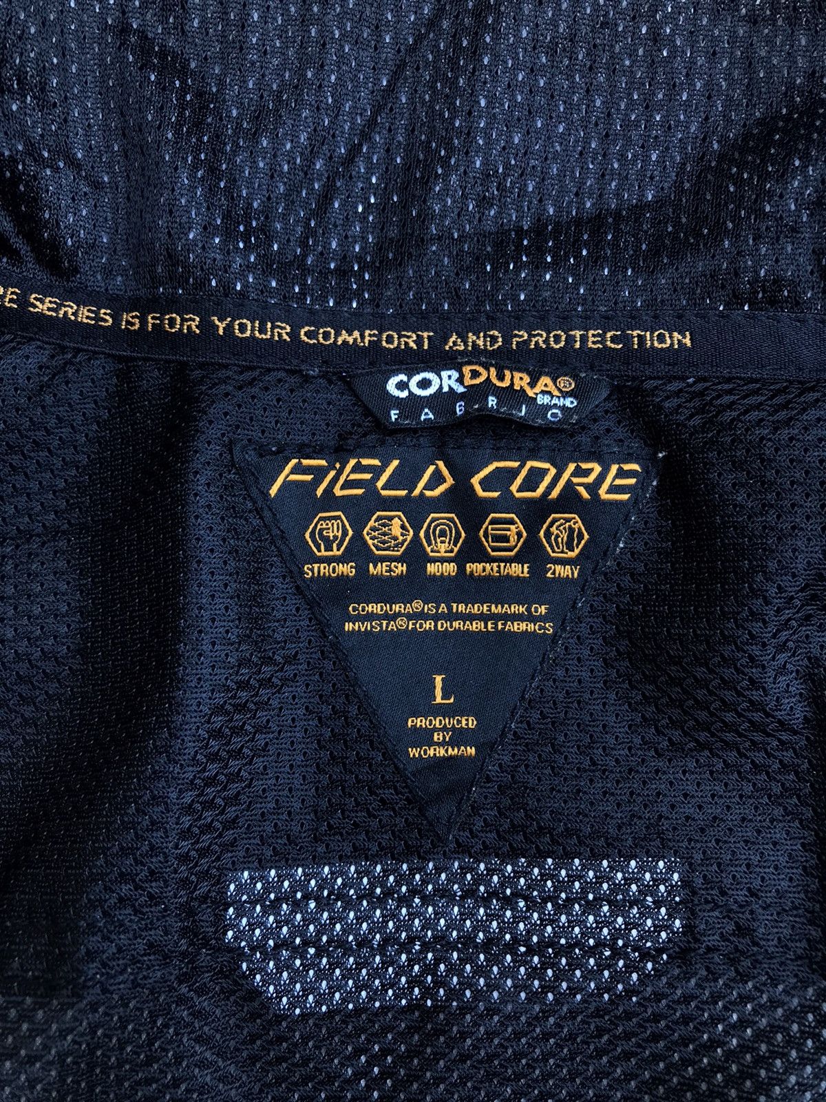 Japanese Brand Field Core Cordura / Mesh Jacket Size US L / EU 52-54 / 3 - 12 Thumbnail