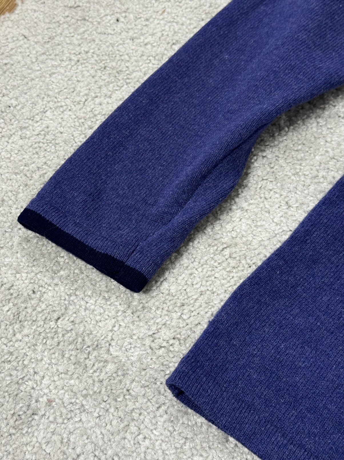 Burberry Burberry Lambswool Pullover Sweater Blue Men’s Size L Size US L / EU 52-54 / 3 - 8 Thumbnail